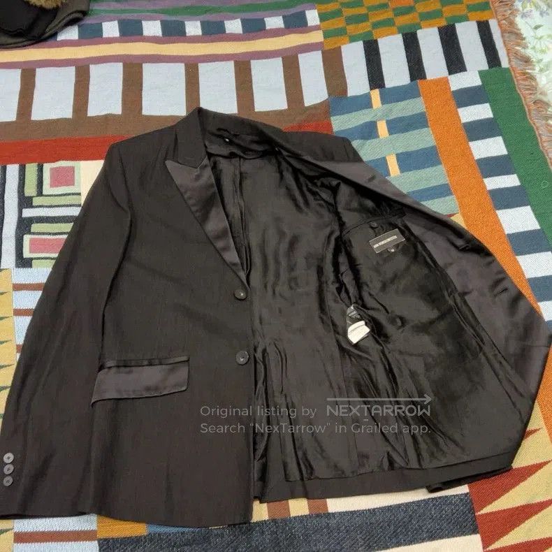 Ann Demeulemeester Ann Demeulemeester Wool Blazer M. Size US M / EU 48-50 / 2 - 2 Thumbnail