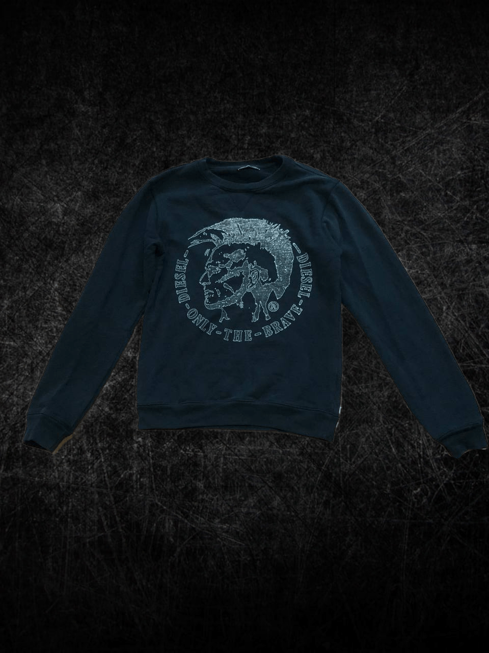 Diesel Streetwear Black Sweatshirt Big Print DIESEL Size US M / EU 48-50 / 2 - 1 Thumbnail