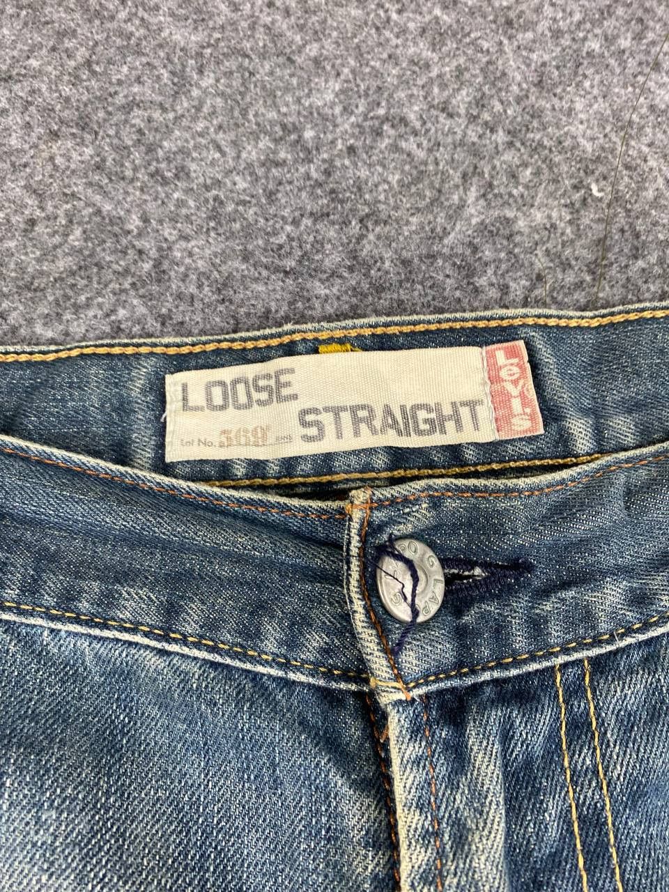 Levi's vintage levis 584 loose straight baggy denim nice design Size US 42 / EU 58 - 12 Thumbnail