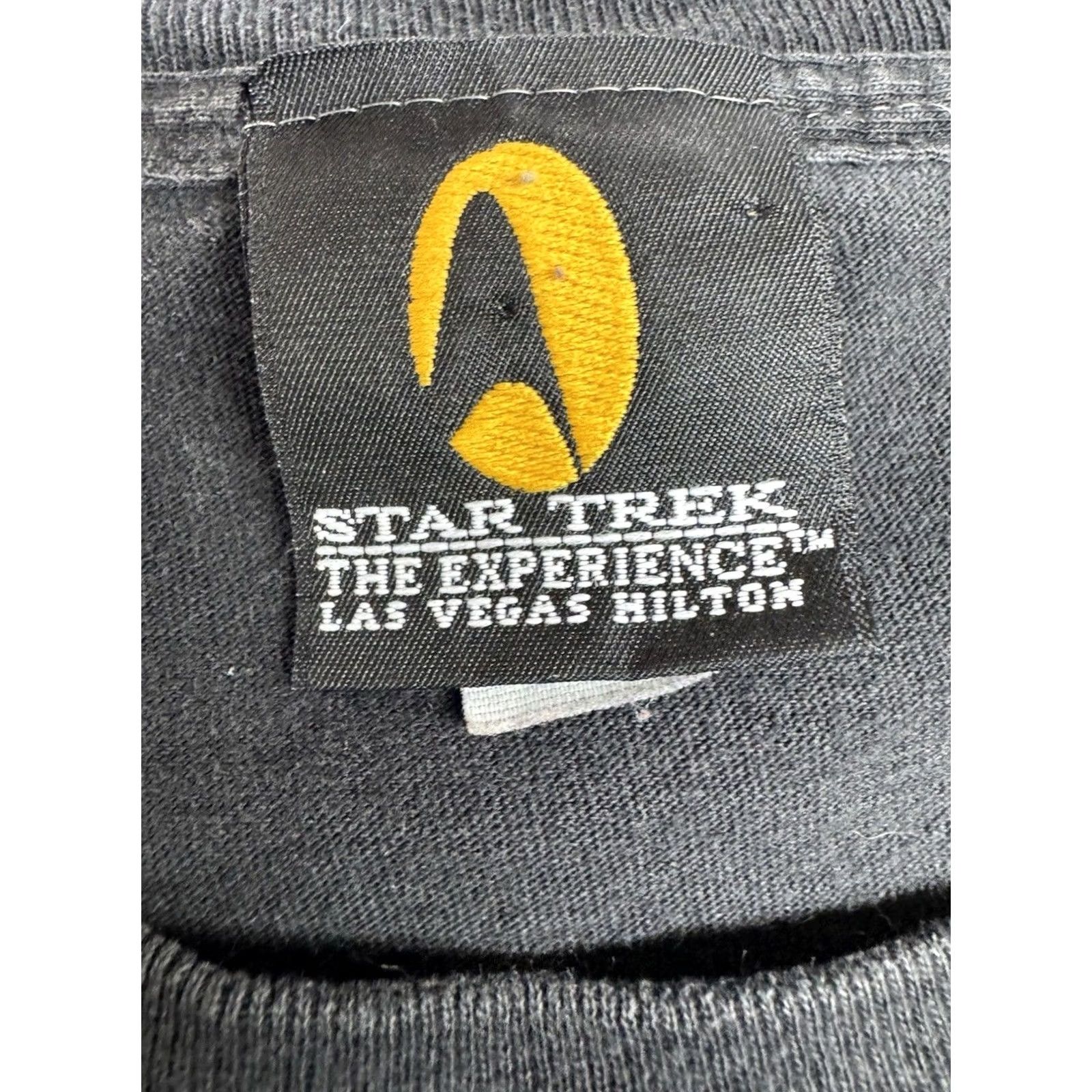 Vintage VINTAGE Star Trek Las Vegas “Show Me The Latinum” Short Sleeve Shirt Black Mens XXL 1997 Size US XXL / EU 58 / 5 - 2 Thumbnail
