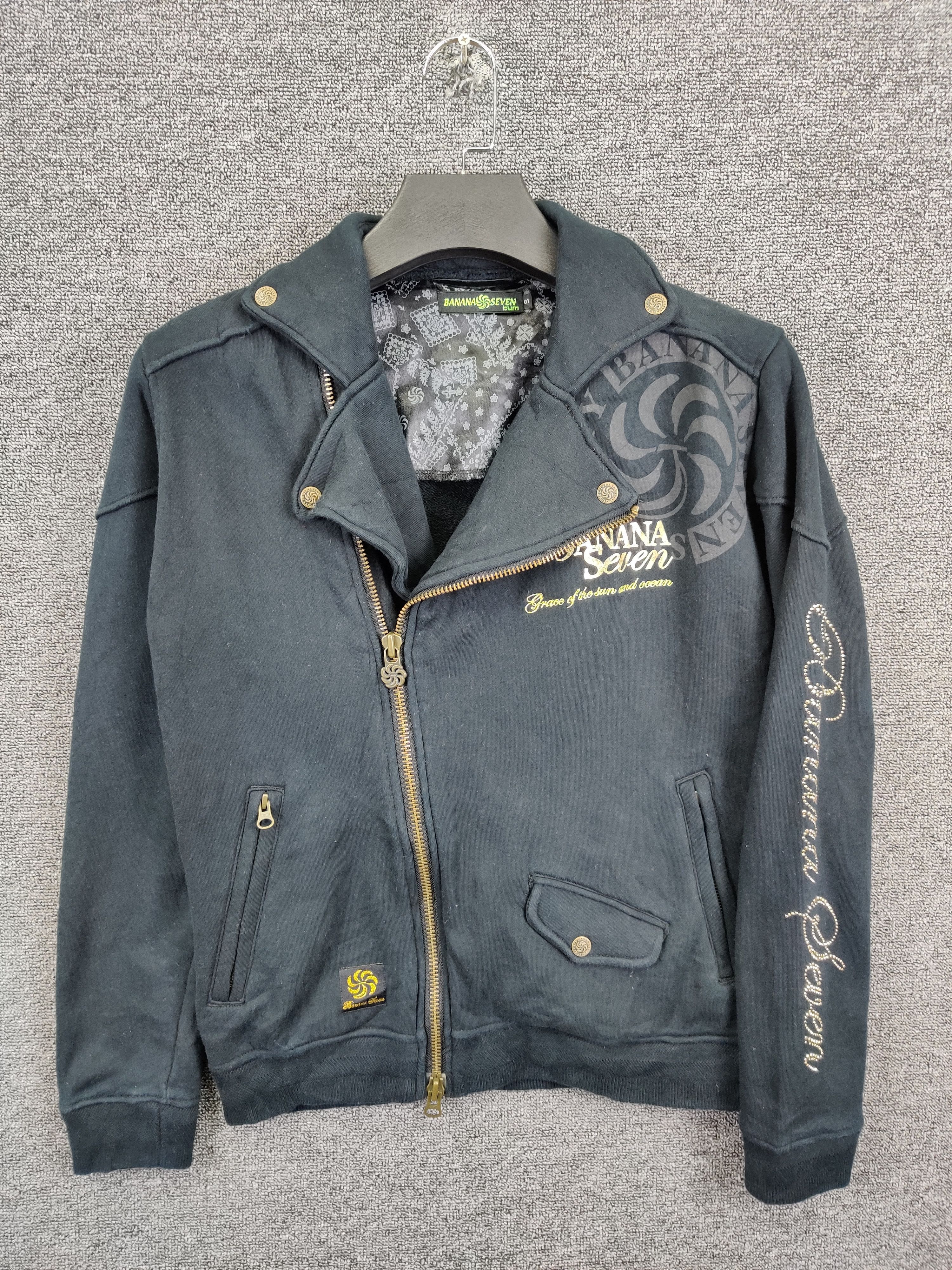 Japanese Brand Vintage Banana Seven Surf Double Collar Jacket Size US S / EU 44-46 / 1 - 2 Thumbnail