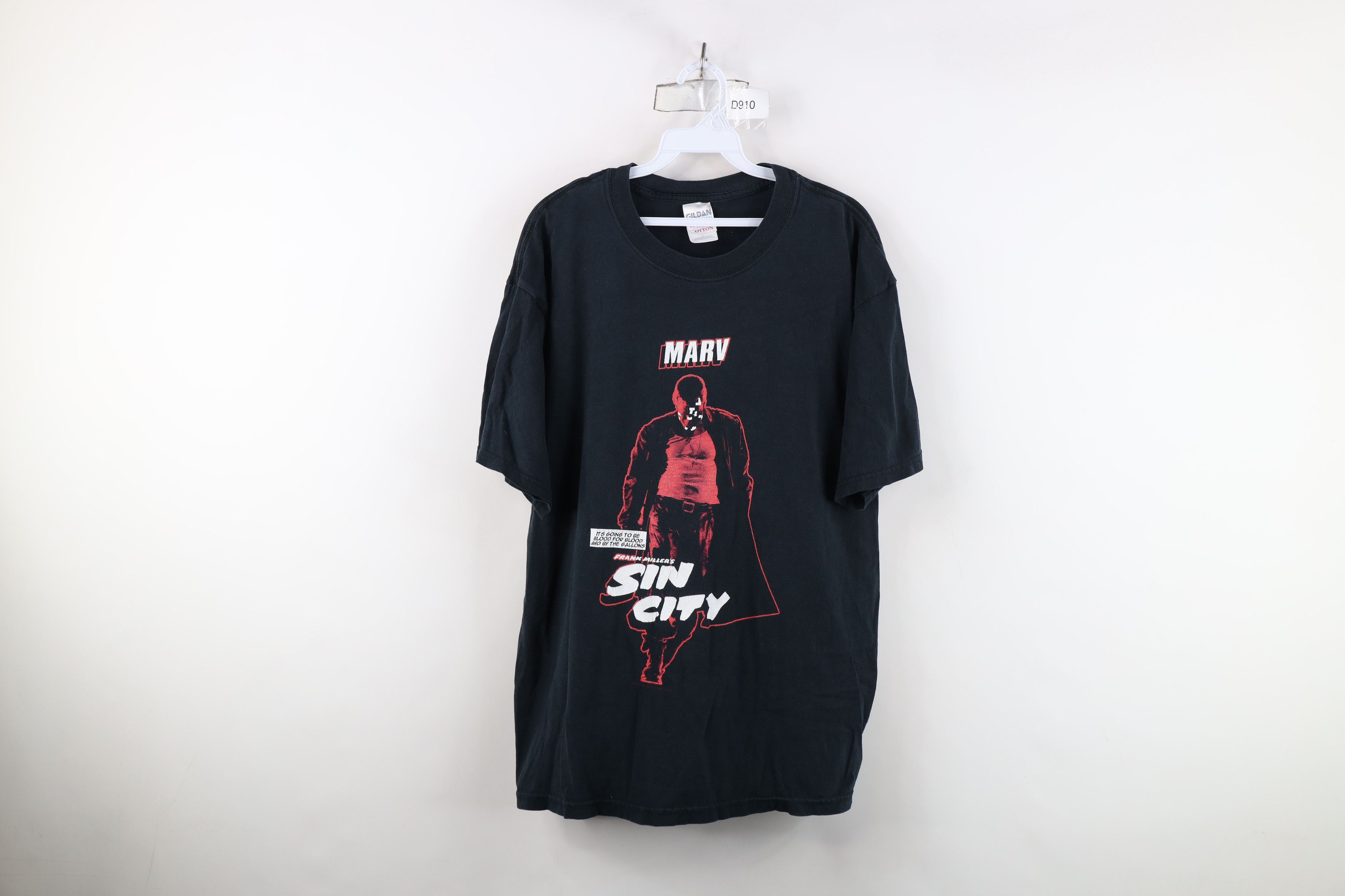 Gildan × Vintage Vintage Y2K 2005 Frank Miller Sin City Short Sleeve T-Shirt Size US L / EU 52-54 / 3 - 1 Thumbnail