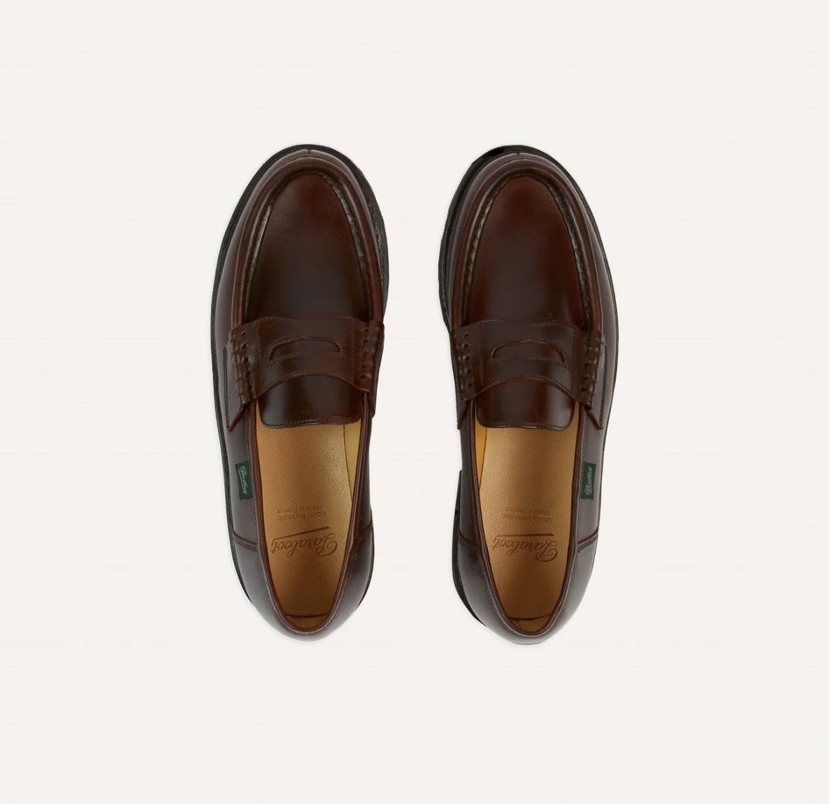 Paraboot Paraboot Reims Brown Leather Loafer 7UK IN BOX Size US 7 / EU 40 - 4 Thumbnail