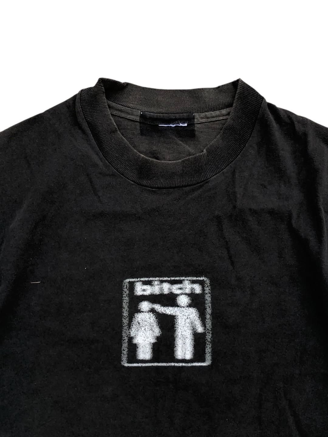 Vintage Vintage 90’s Distressed Bitch Skateboard Tshirt Size US M / EU 48-50 / 2 - 3 Thumbnail