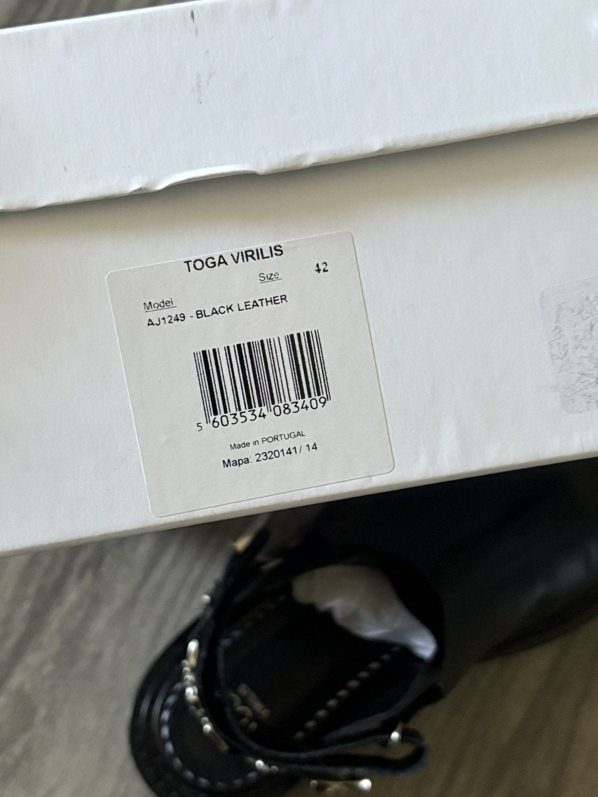 TOGA VIRILIS Toga virilis leather slip ons Size US 9 / EU 42 - 8 Thumbnail