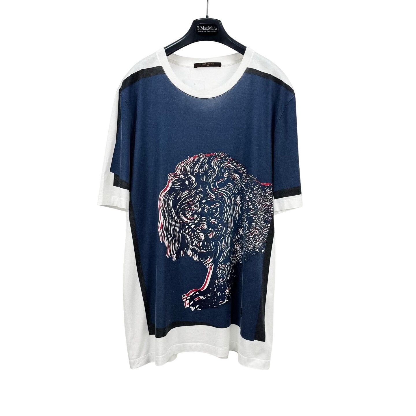 Louis Vuitton Louis Vuitton Lion Graphic Short Sleeve T-Shirt XL Size US XL / EU 56 / 4 - 1 Thumbnail