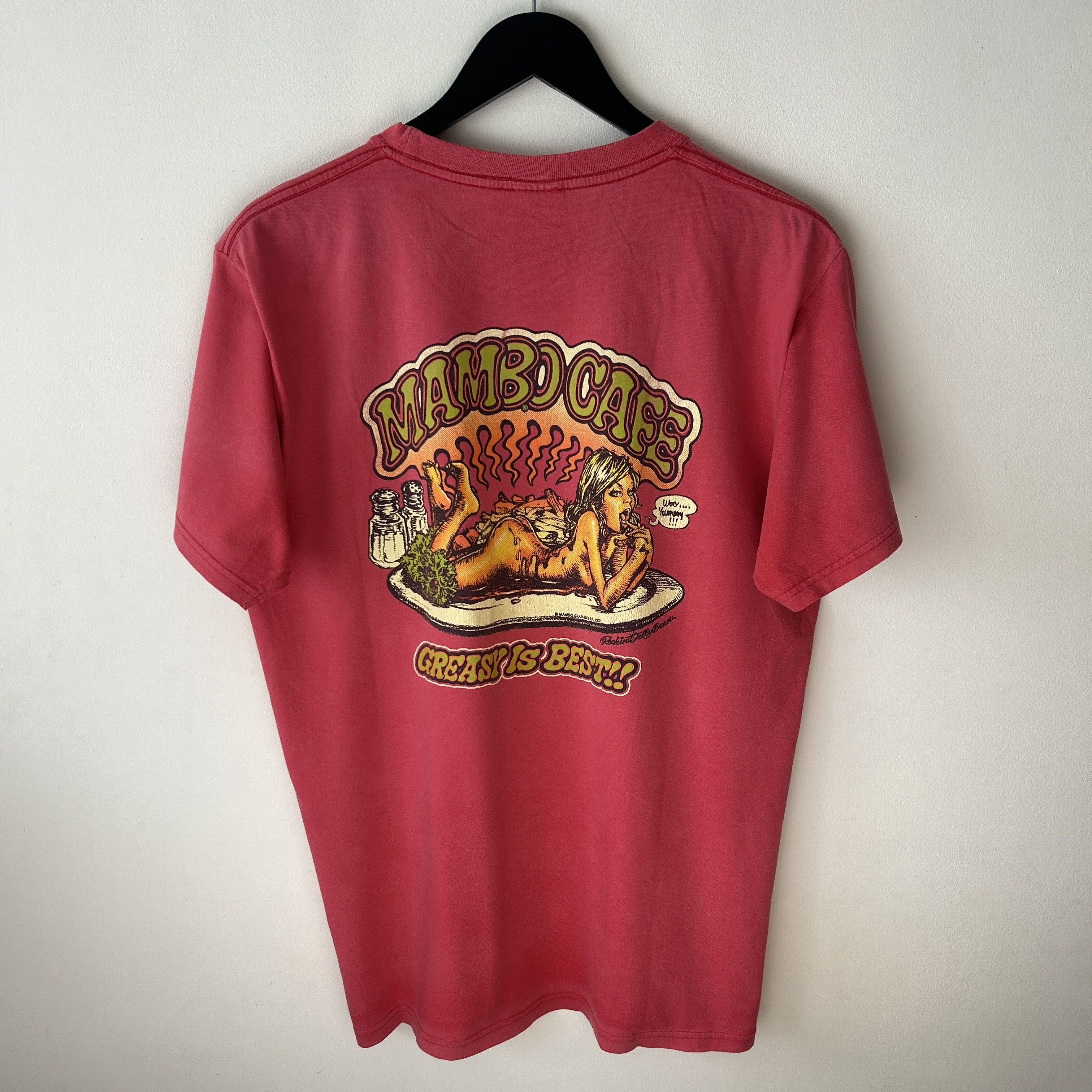 Mambo Vintage Mambo Cafe T-shirt Size US L / EU 52-54 / 3 - 2 Thumbnail