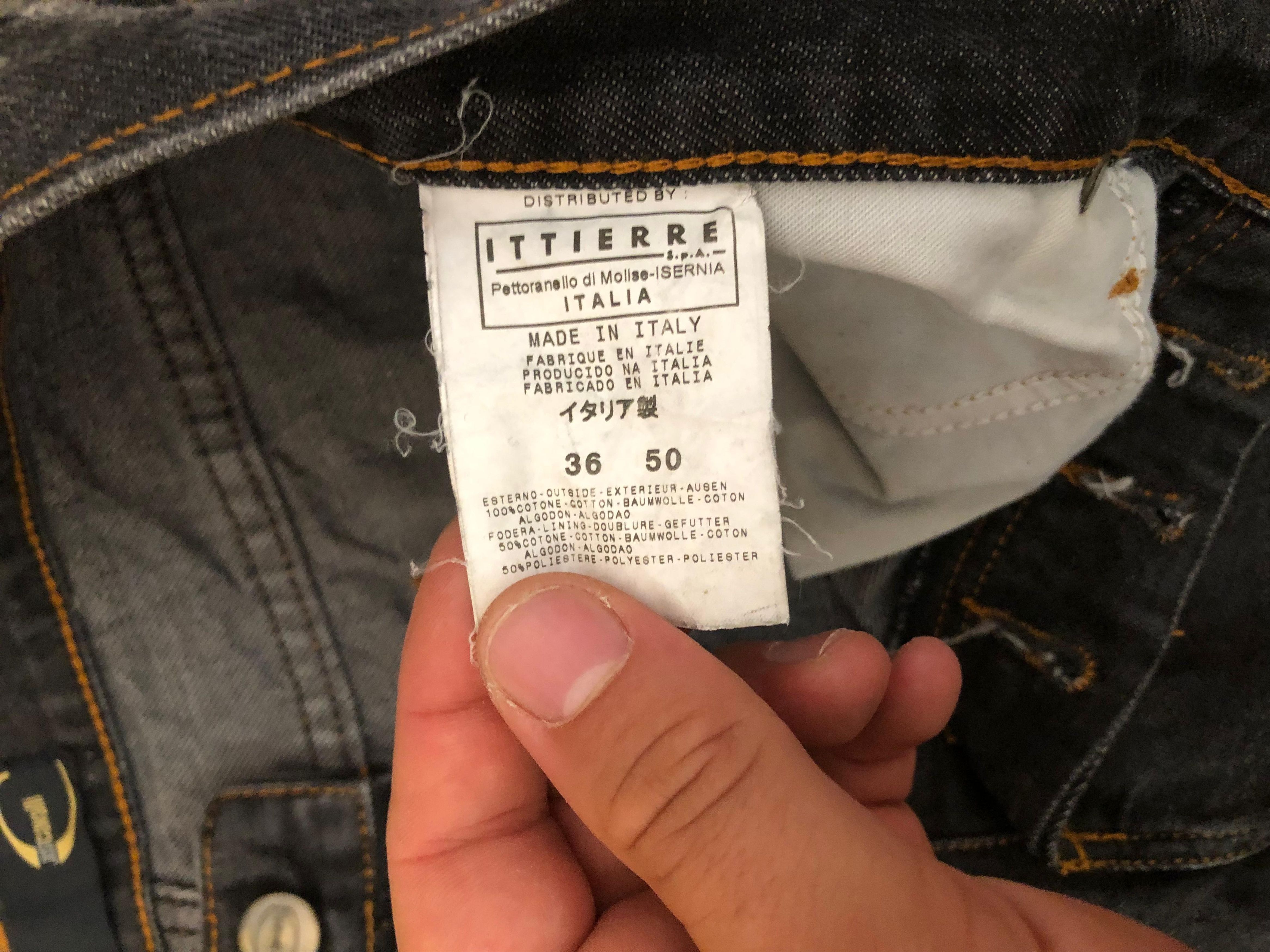 Just Cavalli Vintage Just Cavalli Jeans 36 Black Bootcut Distressed y2k Size US 36 / EU 52 - 4 Thumbnail
