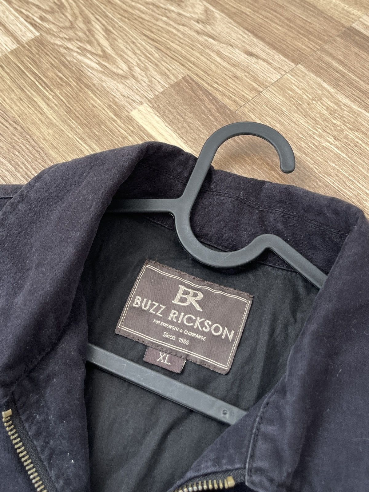 Buzz Rickson's Buzz Rickson Men’s Cotton Navy Bomber Jacket Size XL Size XL / US 12-14 / IT 48-50 - 6 Thumbnail