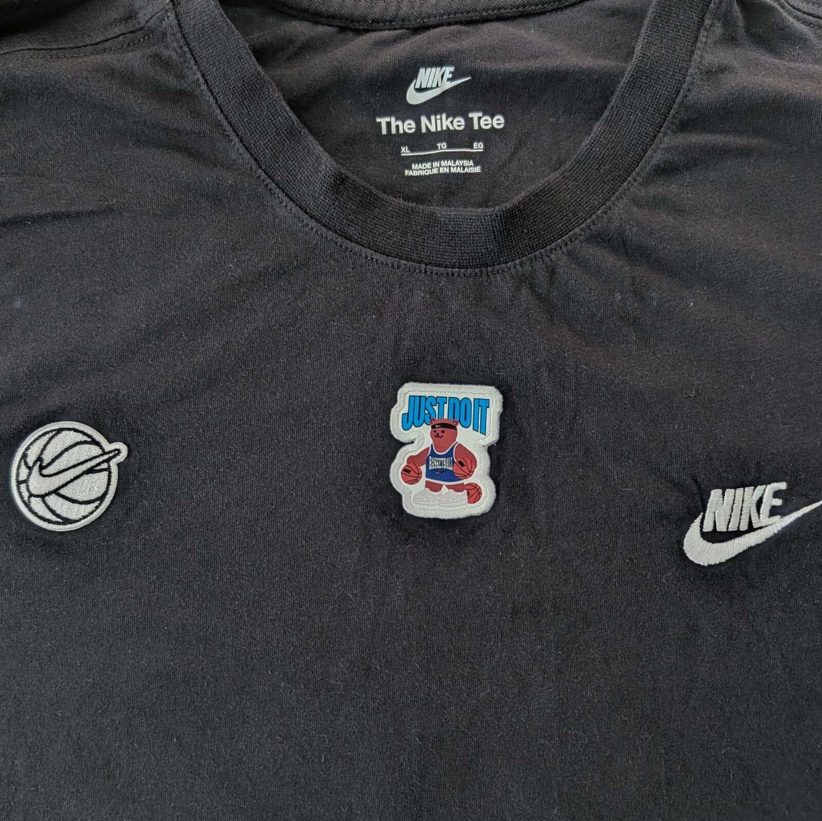 Nike Nike Custom Basketball Graphic Black T-Shirt XL Size US XL / EU 56 / 4 - 3 Thumbnail