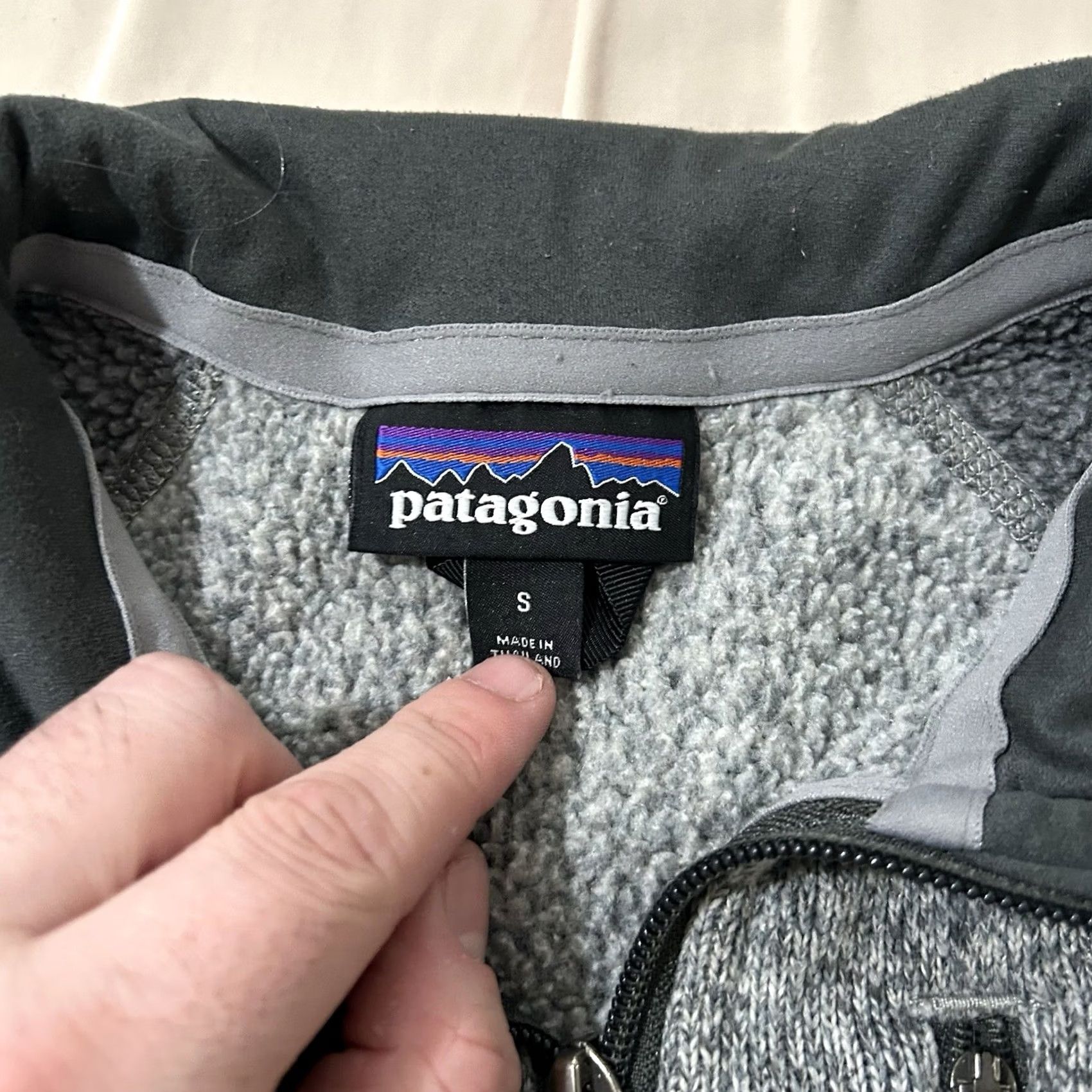 Patagonia Patagonia Men Better Sweater Pullover Quarter Zip Fall 2016 Size Small Gray Sweater Mens Size US S / EU 44-46 / 1 - 3 Thumbnail