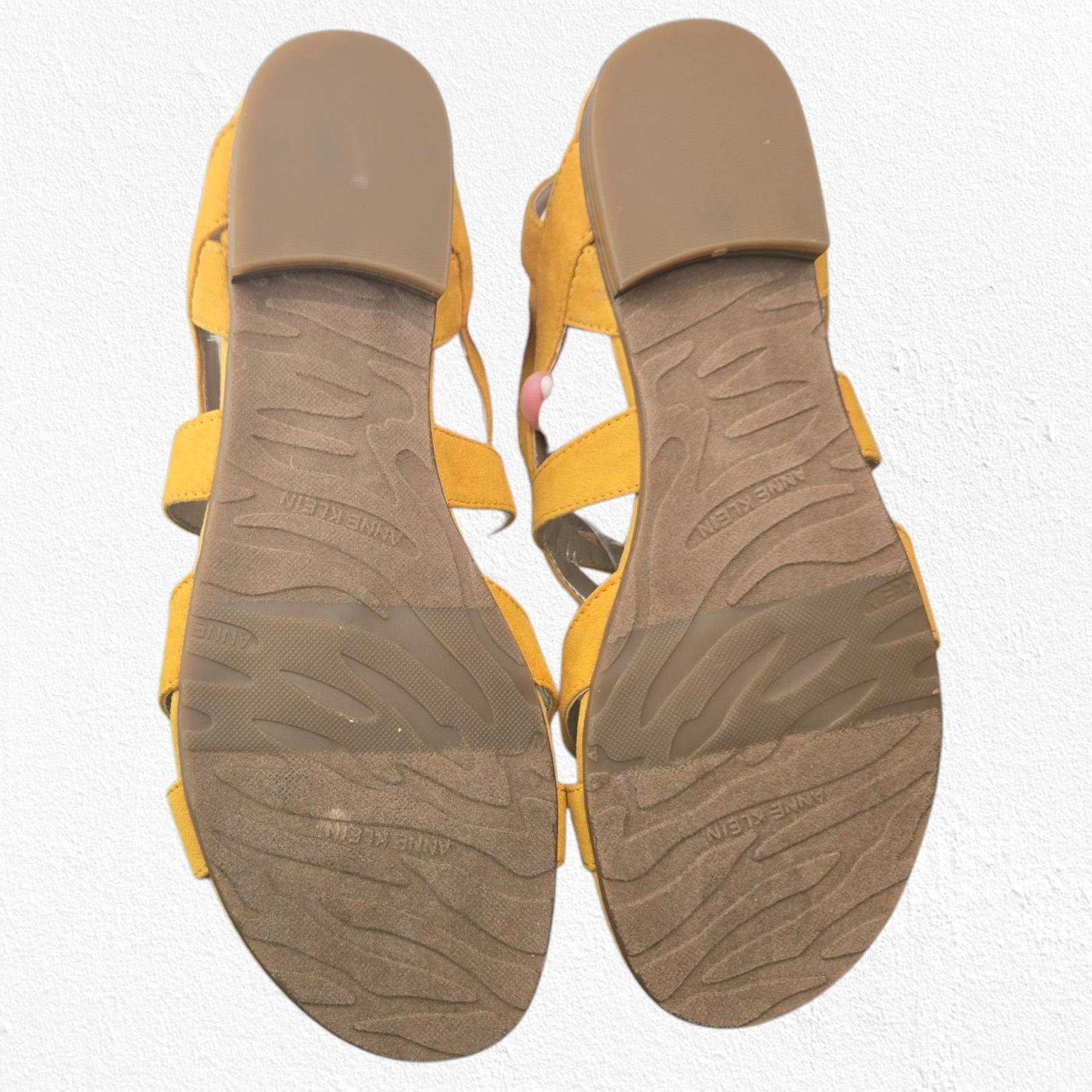 Anne Klein Anne Klein Noreen Yellow Suede Tassel Flat Sandals Size 6 Size US 6 / IT 36 - 15 Thumbnail