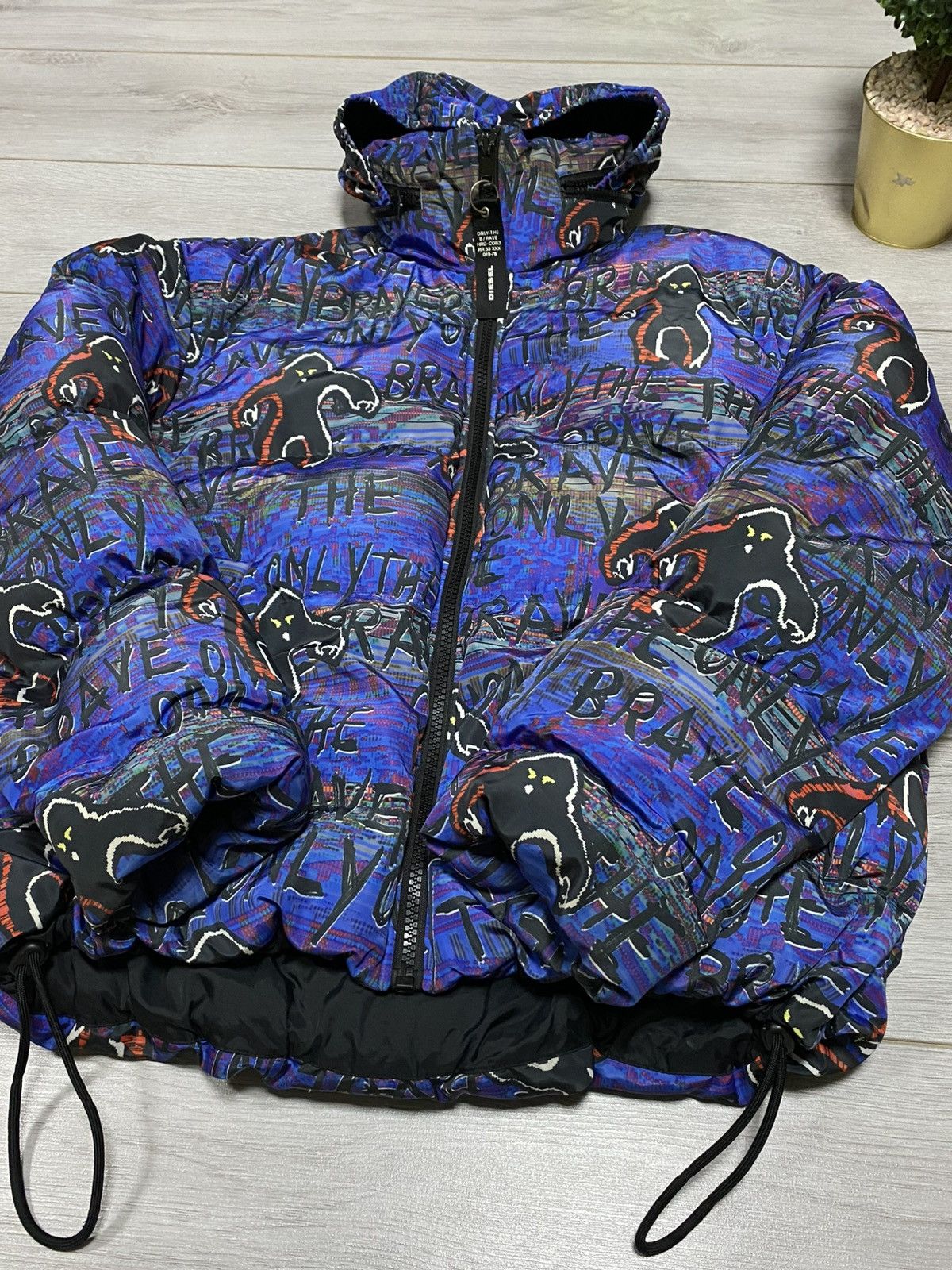 Diesel Diesel all over puffer jacket gorillas monkey only brave eb0 Size US L / EU 52-54 / 3 - 16 Thumbnail