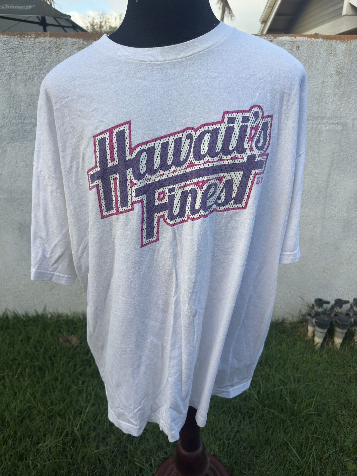 Other PreOwned Hawaii's Finest T-Shirt Men's XXXL White 3XL Size US XXL / EU 58 / 5 - 1 Thumbnail