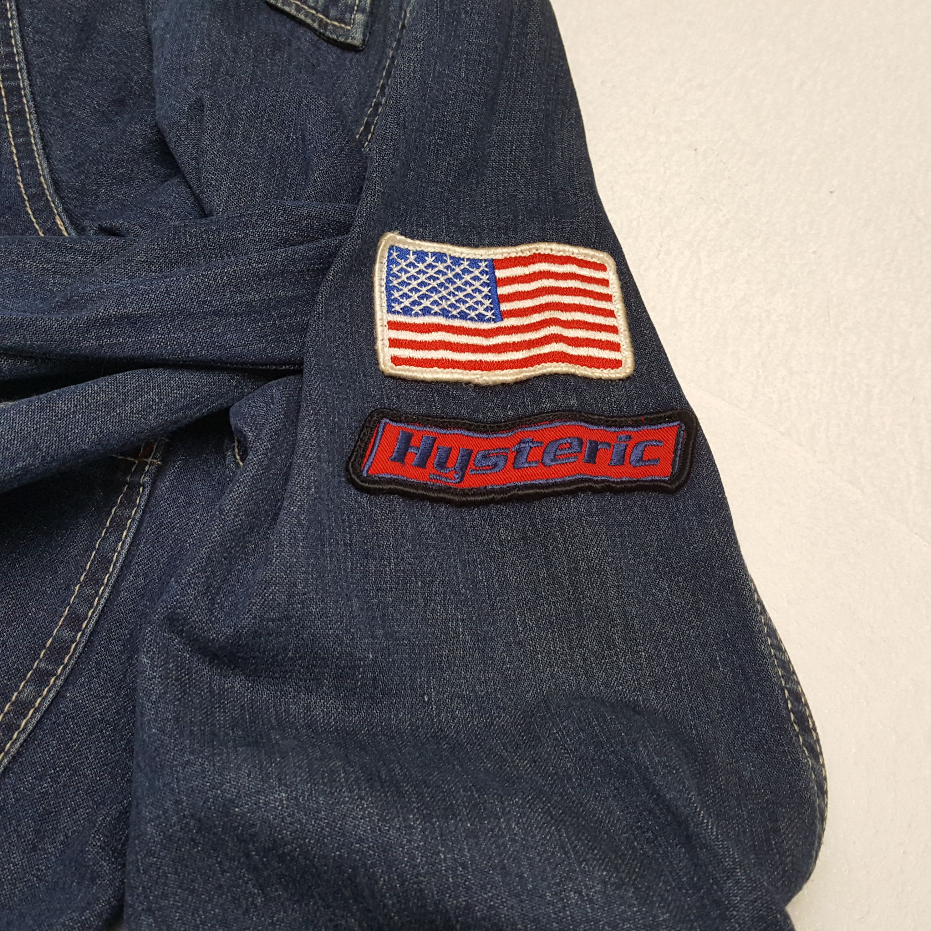 Hysteric Glamour HYSTERIC GLAMOUR Rare Fashion Style Denim Jacket Size US S / EU 44-46 / 1 - 6 Thumbnail