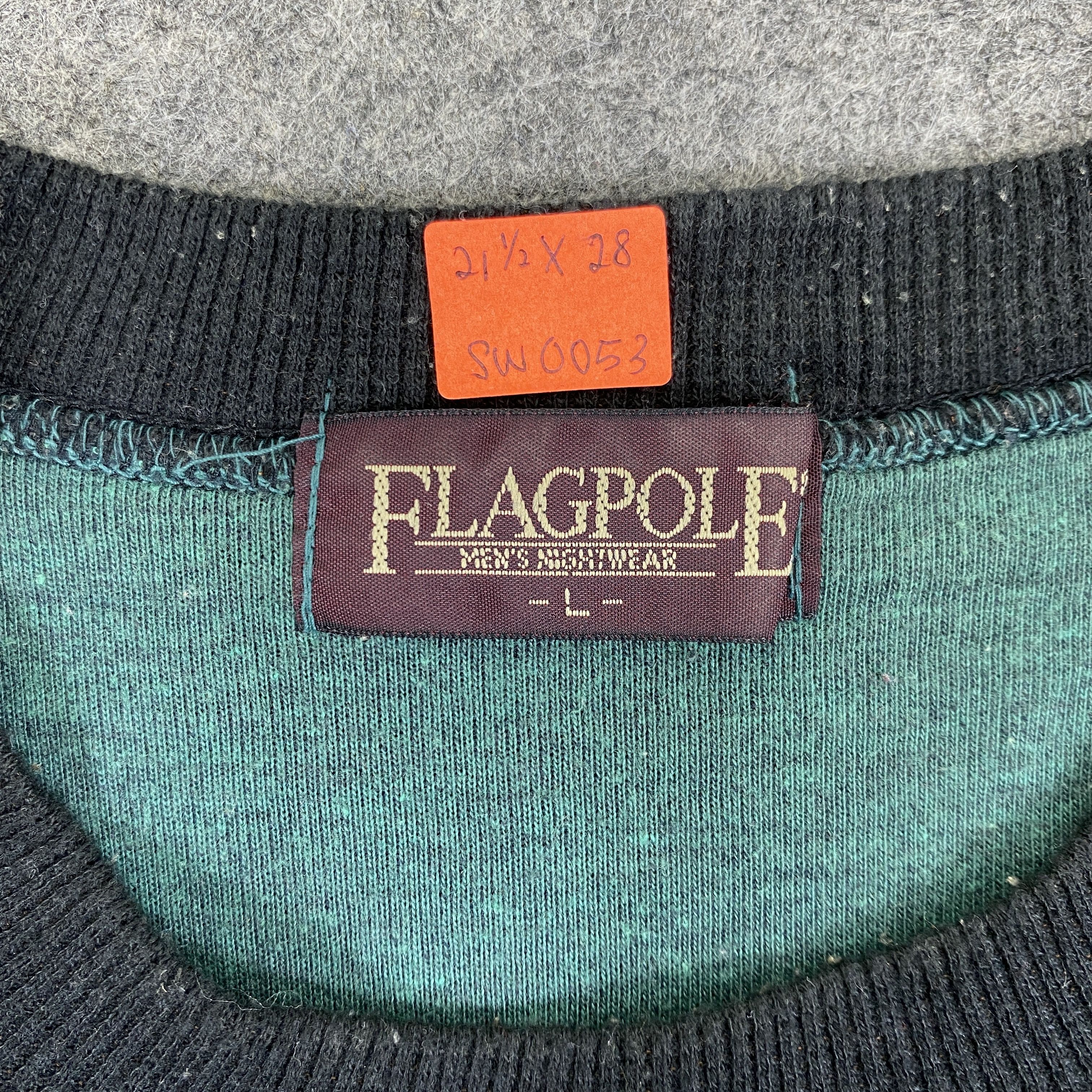 Japanese Brand Vintage Flagpole Collection Spell Out Sweatshirt -SW053 Size US M / EU 48-50 / 2 - 5 Thumbnail