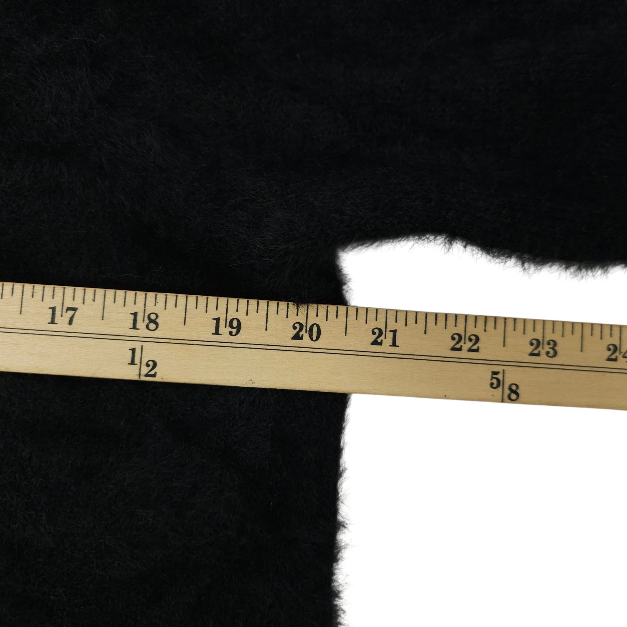 Loft Loft Sweater Fuzzy Womens L Pullover Ribbed Wide Mock Neck E Size L / US 10 / IT 46 - 16 Thumbnail