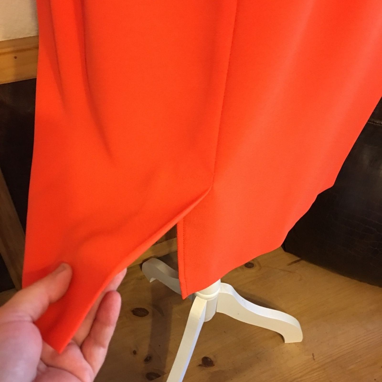 Vintage Lew Magram bright orange career skirt suit Size M / US 6-8 / IT 42-44 - 6 Thumbnail