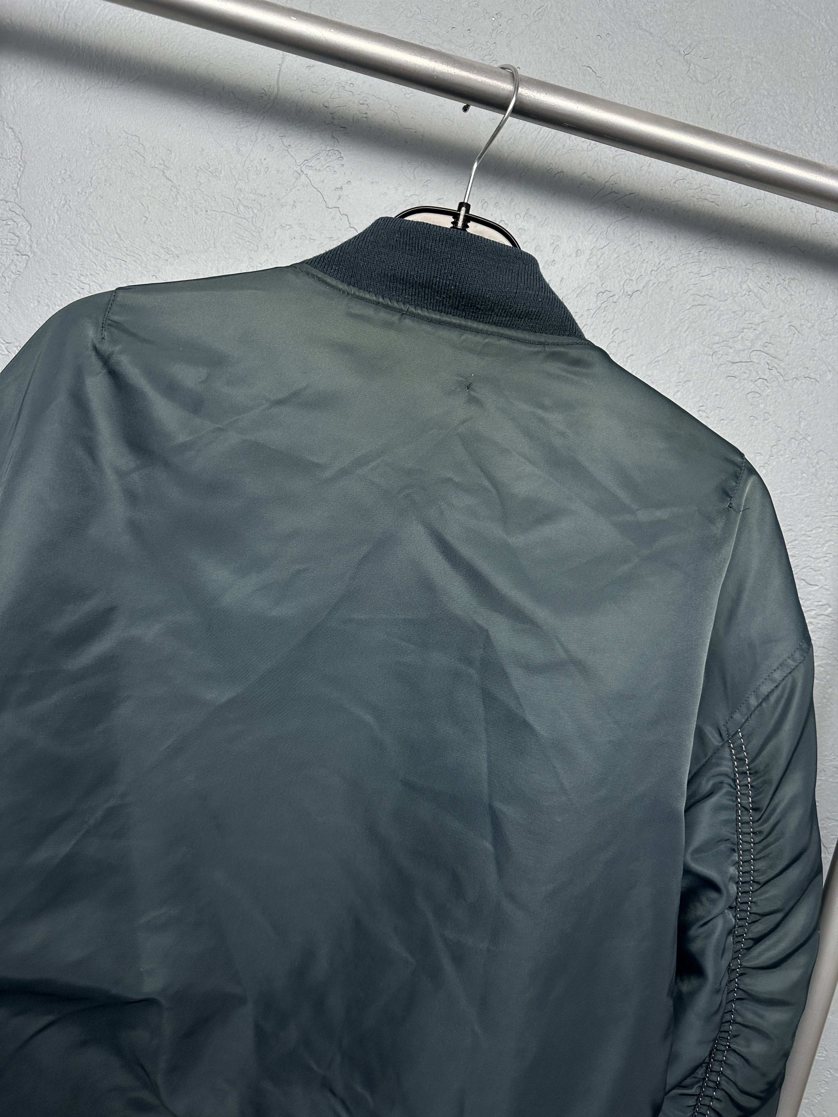 Vintage 90s Vintage MA1 Pilot Nylon Bomber Air Force Jacket Size US XS / EU 42 / 0 - 8 Thumbnail
