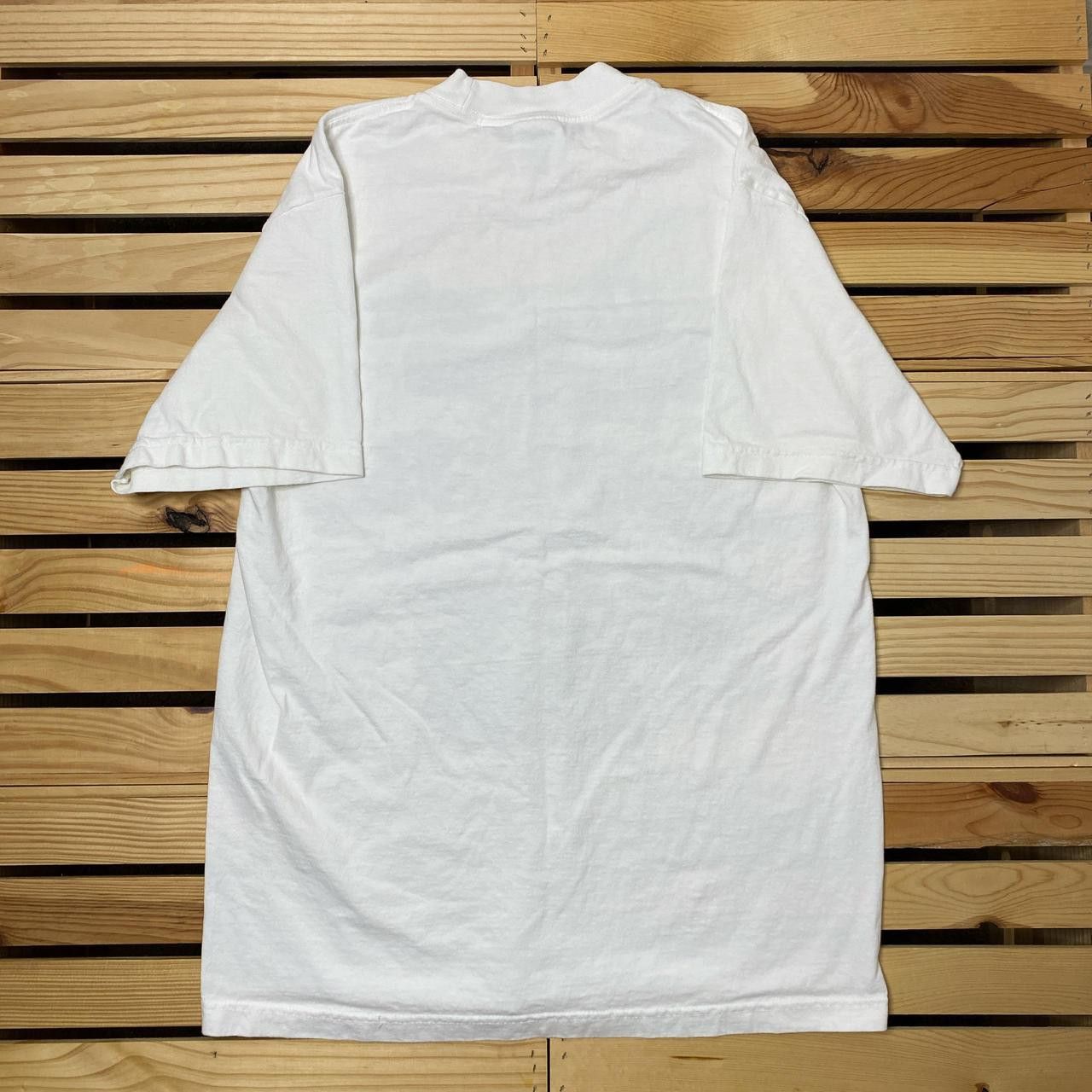 Other "Born To Live" White Crucifixion Jesus Tee Size Medium Size US M / EU 48-50 / 2 - 2 Thumbnail