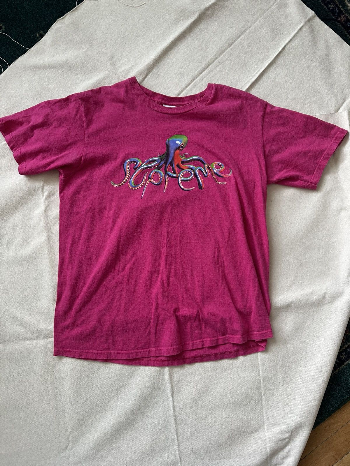 Supreme Pink Supreme Tentacles Tee Size US L / EU 52-54 / 3 - 1 Thumbnail