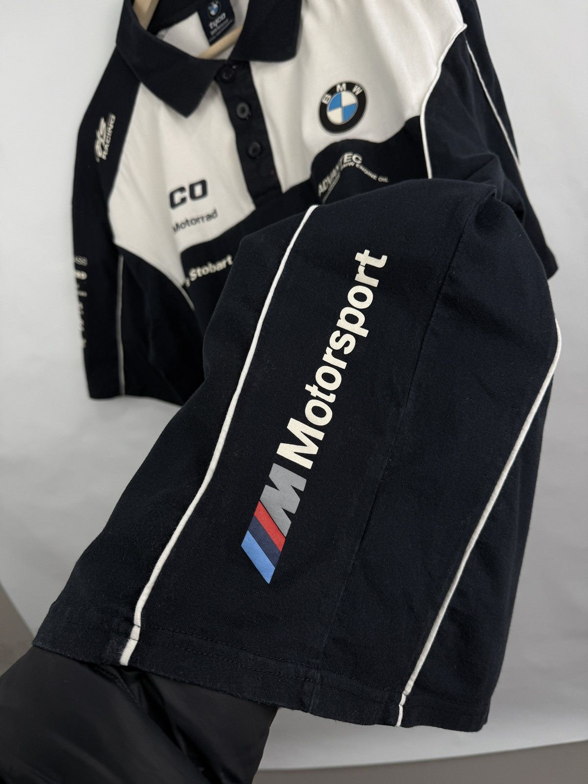 BMW 🇩🇪 Vintage BMW Motorrad Tyco Akrapovic Racing Team Polo Shirt Size US XXL / EU 58 / 5 - 9 Thumbnail