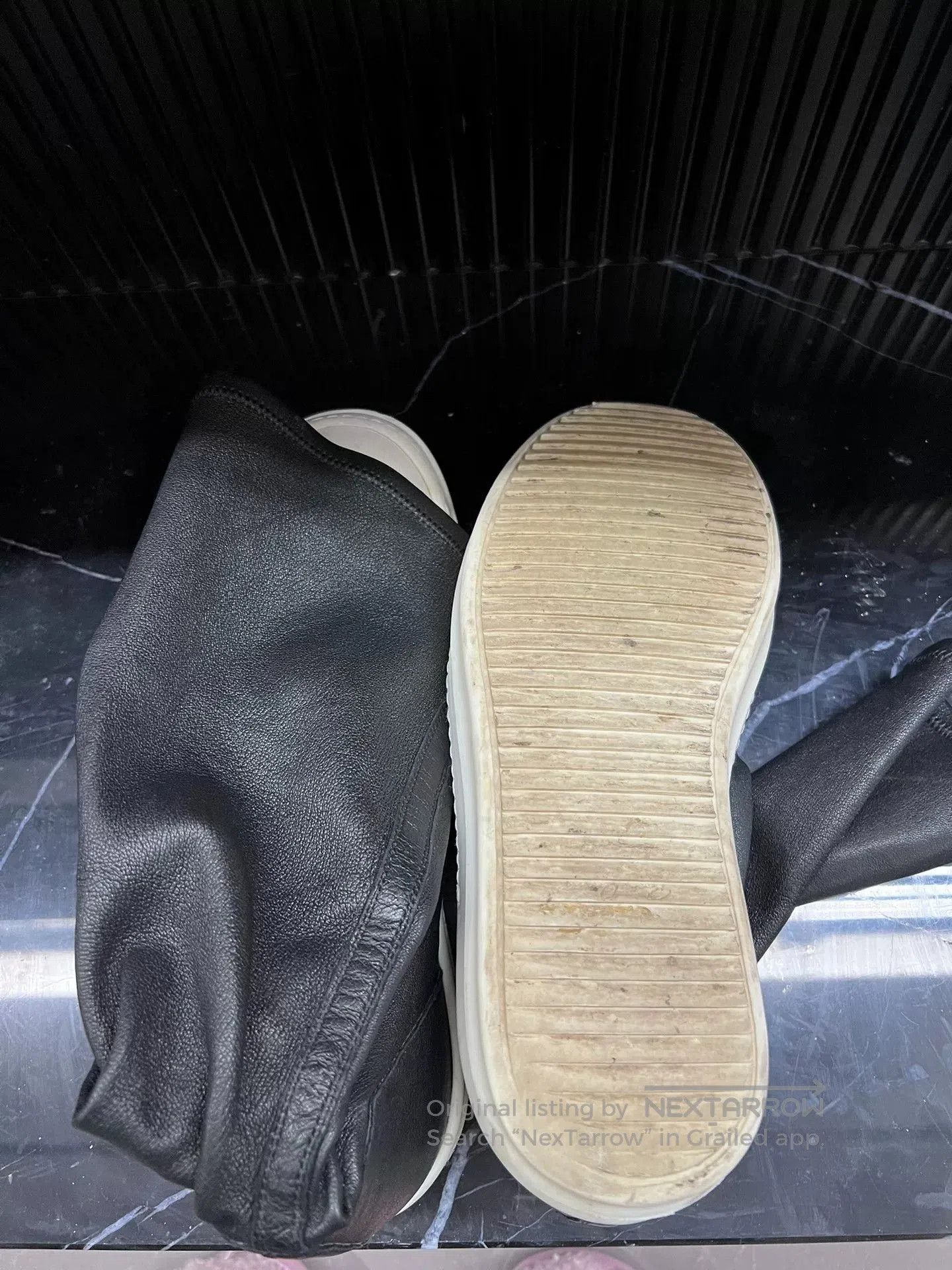 Rick Owens rick owens high top lambskin boots. Size US 10 / EU 43 - 8 Thumbnail