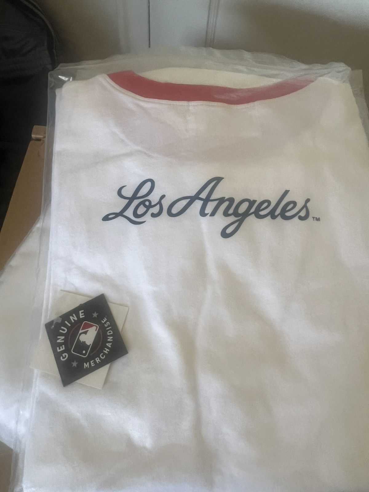Eric Emanuel Eric Emanuel EE LA Dodgers white ringer tee large Size US L / EU 52-54 / 3 - 3 Thumbnail