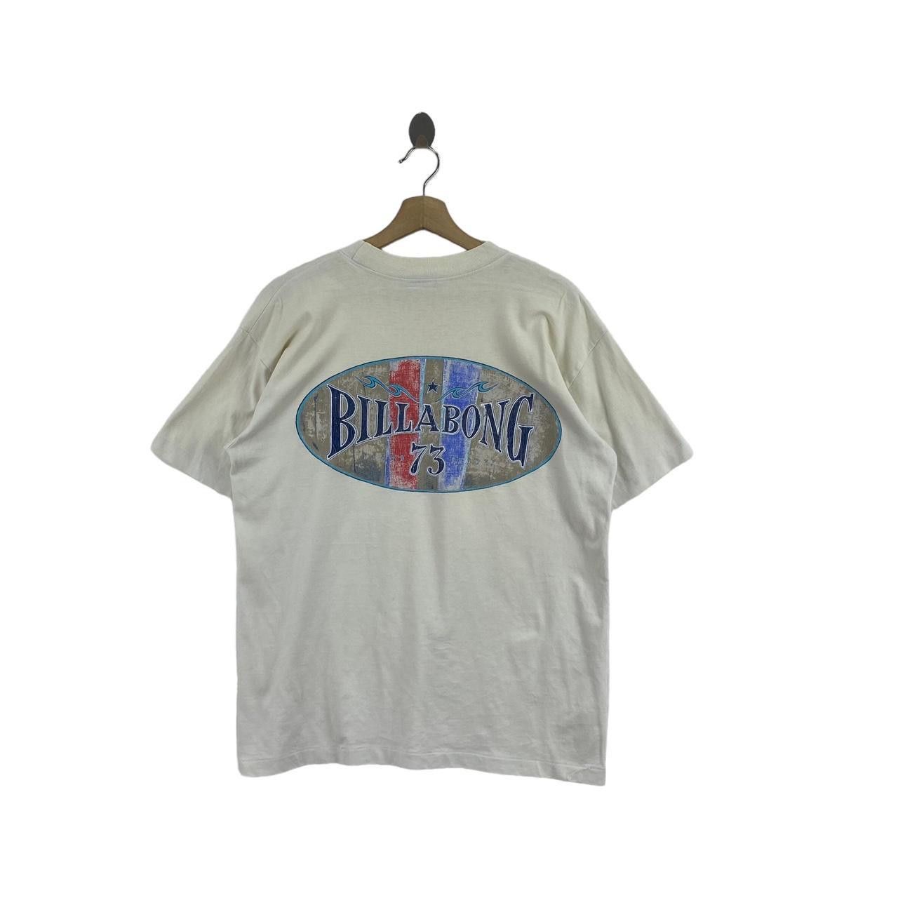 Billabong Vintage BILLABONG SURFING Artwork Single Stitches Tee Shirt Size US S / EU 44-46 / 1 - 1 Thumbnail