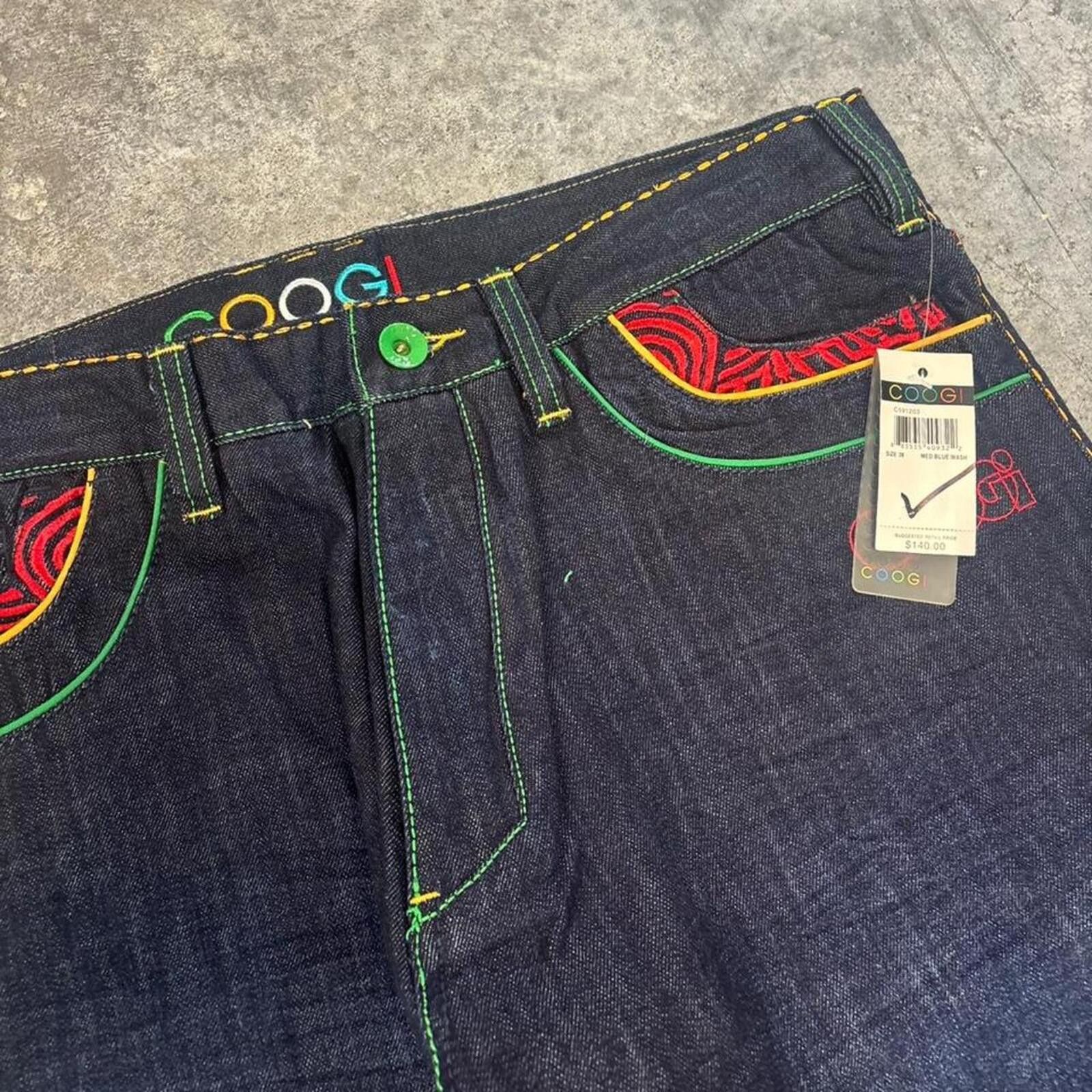 Coogi Coogi Y2K Wide Leg Baggy Relaxed Skate Jeans Size US 38 / EU 54 - 6 Thumbnail