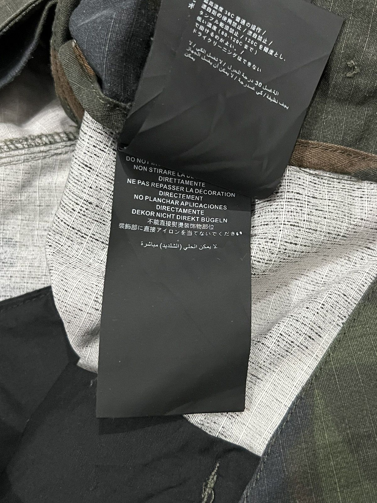 Designer × Heron Preston Heron Preston Camo Cargo Pants Size US 32 / EU 48 - 10 Thumbnail