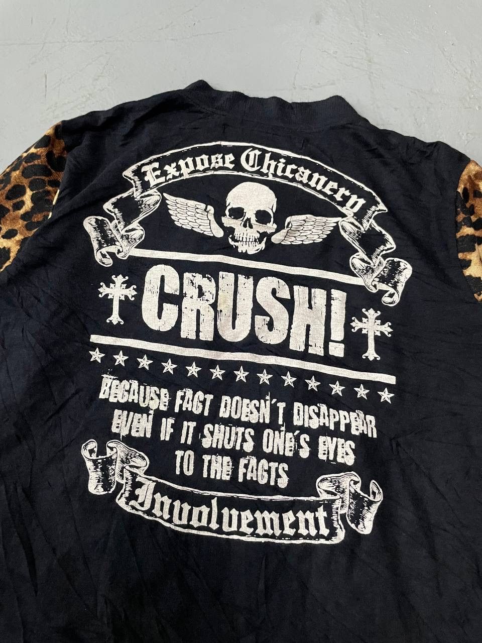 Seditionaries ‘CRUSH’ DIG DEEP SKULL+CROSS Size US L / EU 52-54 / 3 - 3 Thumbnail