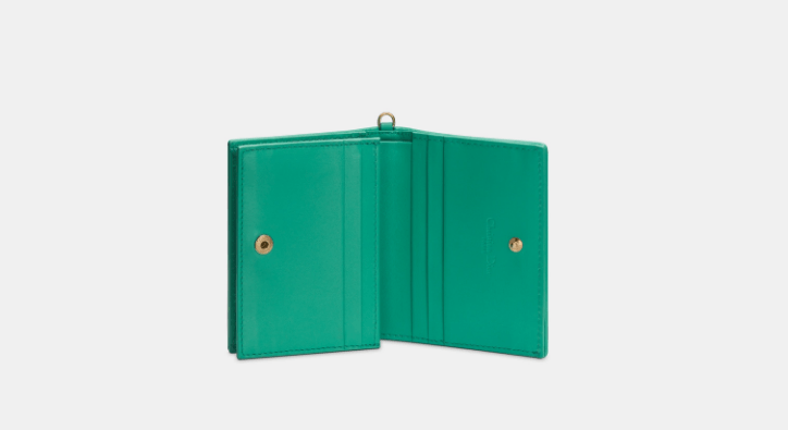 Dior o1w1db10525 S0178O Size : OS / Gardenia Wallet in Aquamarina Size ONE SIZE - 4 Thumbnail