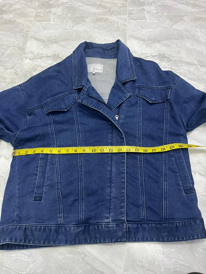 Japanese Brand BANILA B Korean Archive Denim Jacket Cropped Fit Size M / US 6-8 / IT 42-44 - 13 Thumbnail