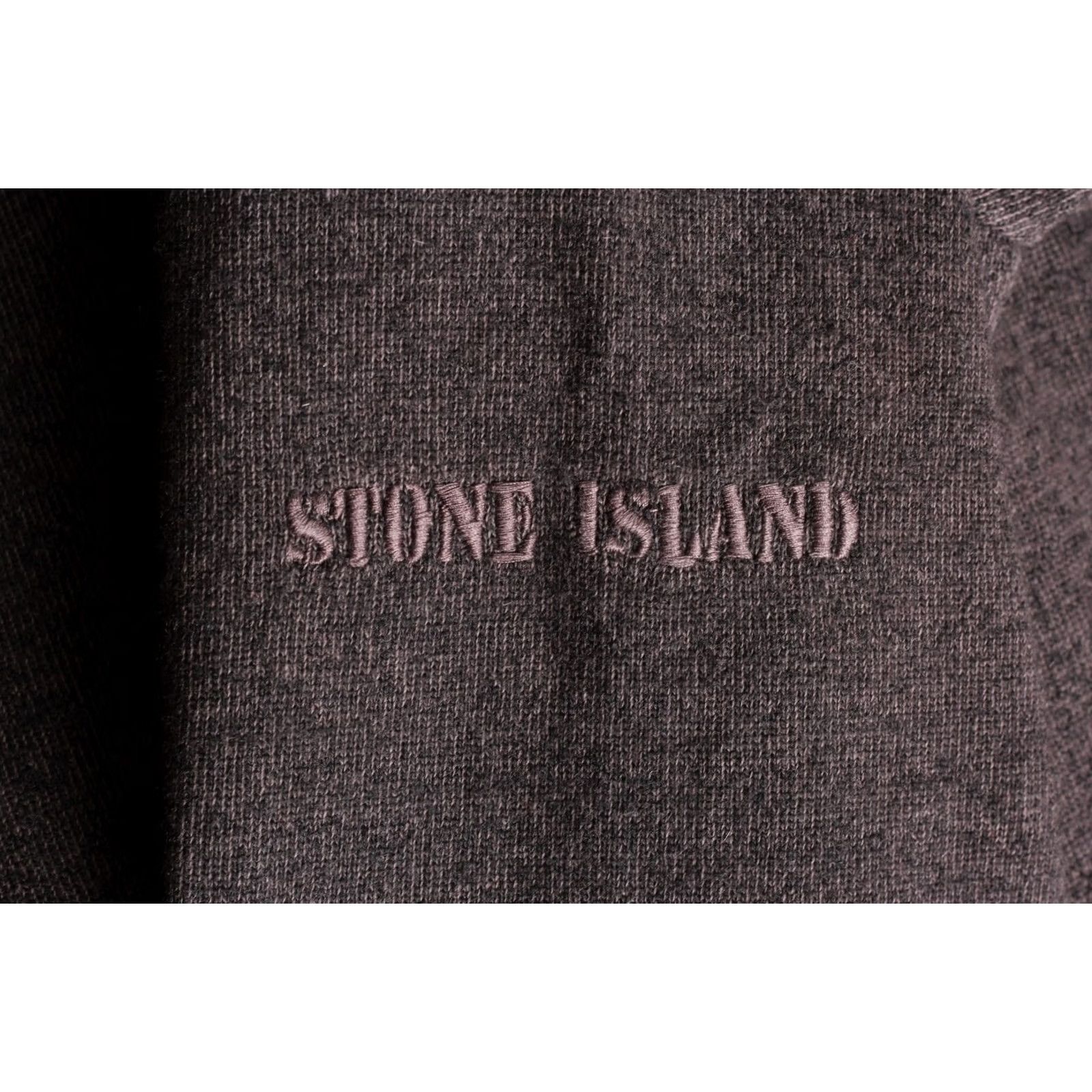 Stone Island STONE ISLAND Wool Jumper Sweater Men L Embroidered Logo Brown Classic Knitwear Pullover Vintage UK length 26" העוב Size US L / EU 52-54 / 3 - 4 Thumbnail