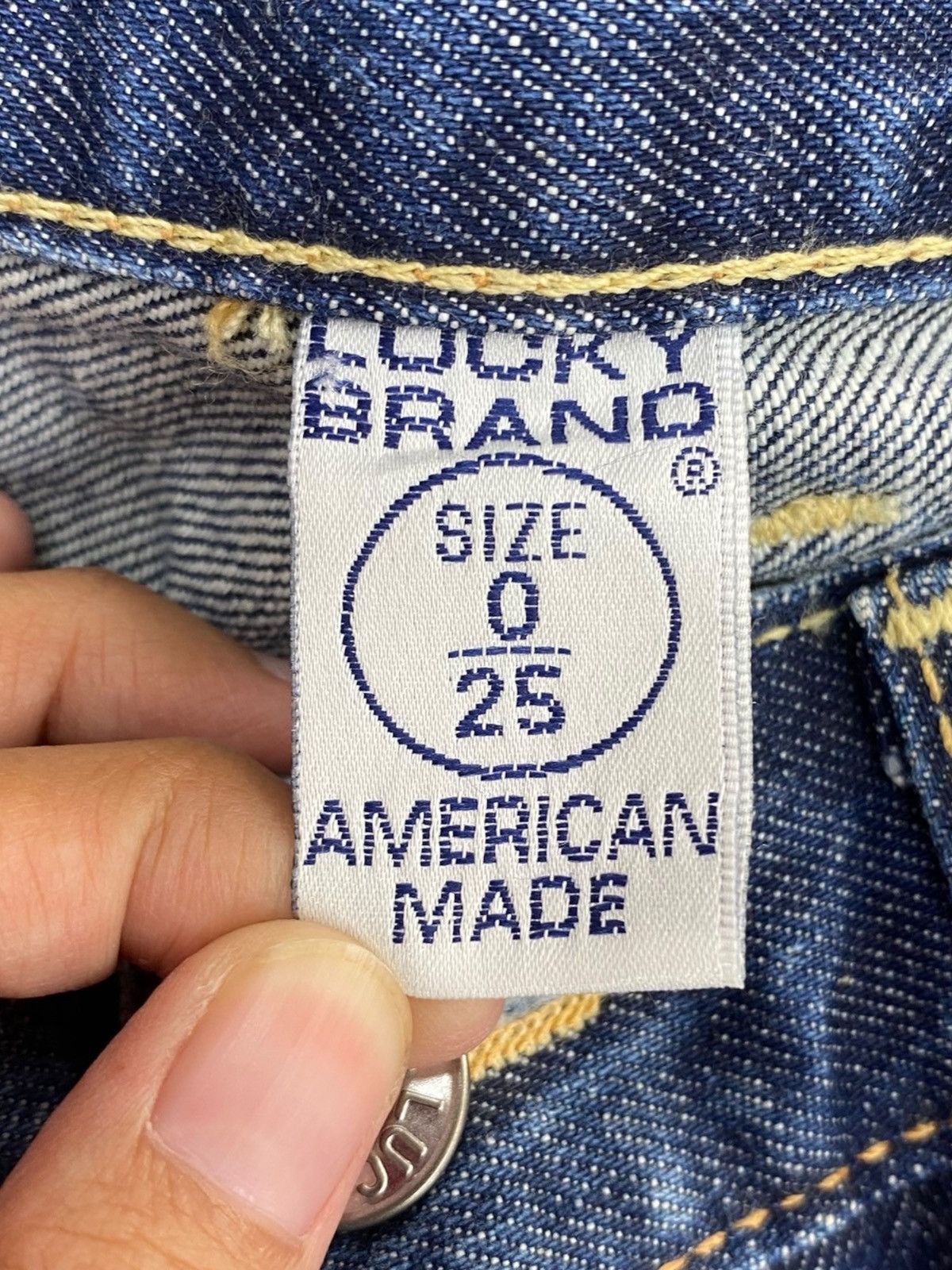 Lucky Brand Lucky Brand Ripped Patchwork Style Bootcut Jeans Size US 26 / EU 42 - 10 Thumbnail