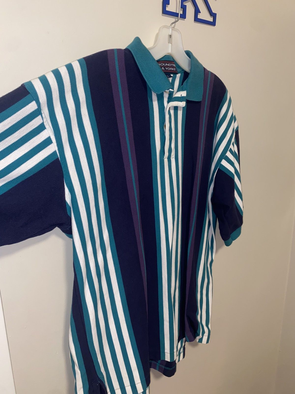 Other Striped Roundtree and Yorke Polo Size US L / EU 52-54 / 3 - 3 Thumbnail