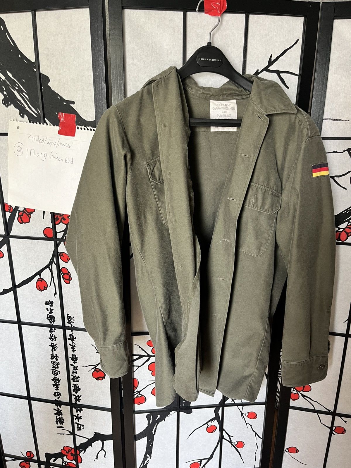 Other German Military Style Light Jacket Size US XS / EU 42 / 0 - 1 Thumbnail