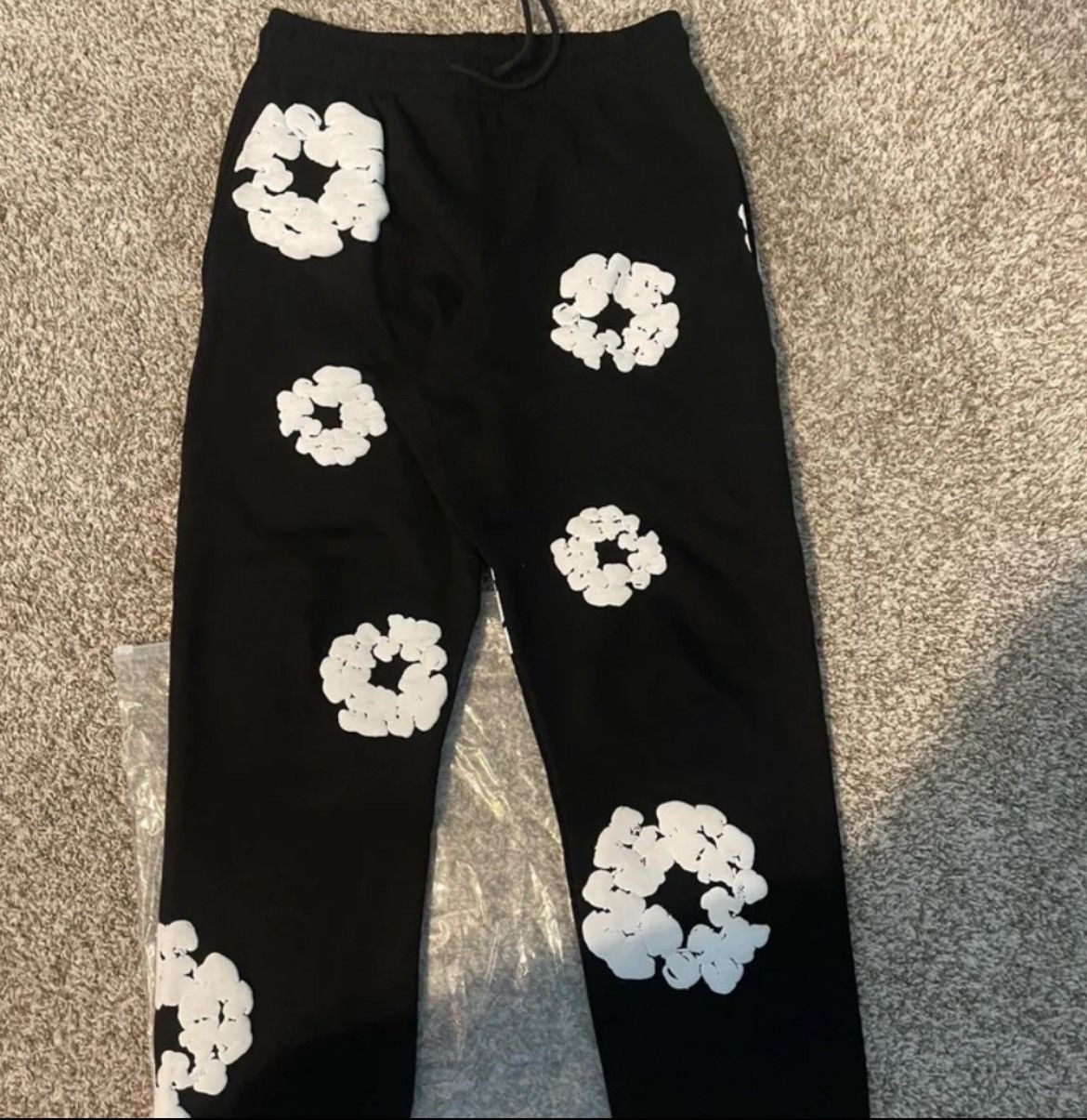 DENIM TEARS denim tears black sweats | Grailed