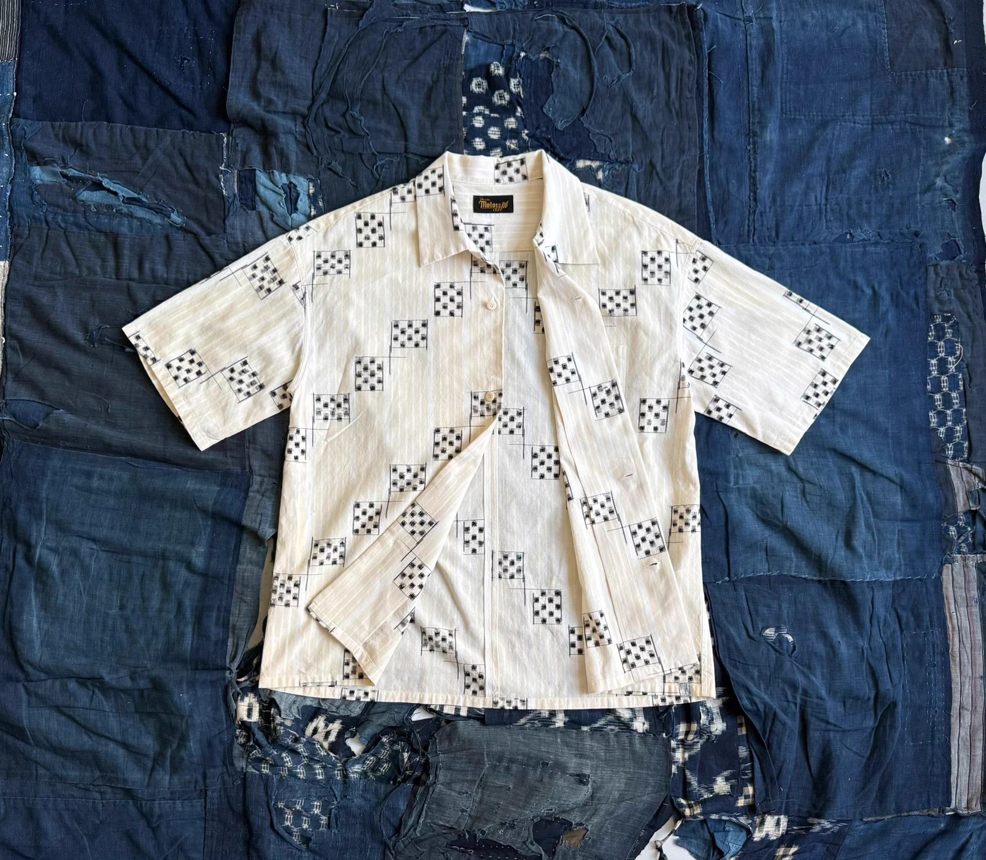 Visvim VISVIM 25SS Crosby S/S Kasuri Motors Club Cardigan Orange M Size US L / EU 52-54 / 3 - 2 Thumbnail