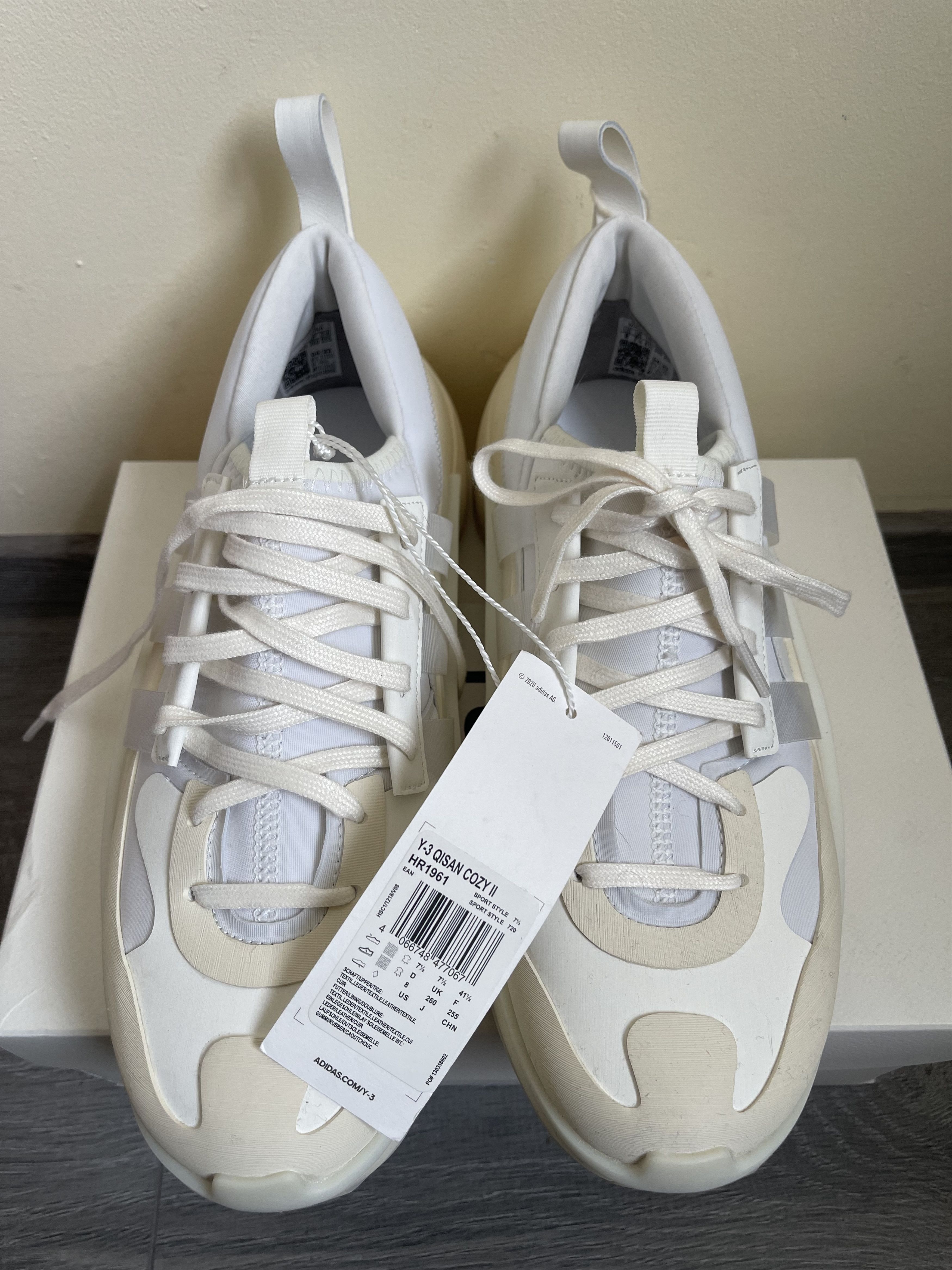 Adidas × Y-3 Adidas Y-3 Quisan Cozy II low-top sneakers Size US 8.5 / EU 41-42 - 1 Thumbnail