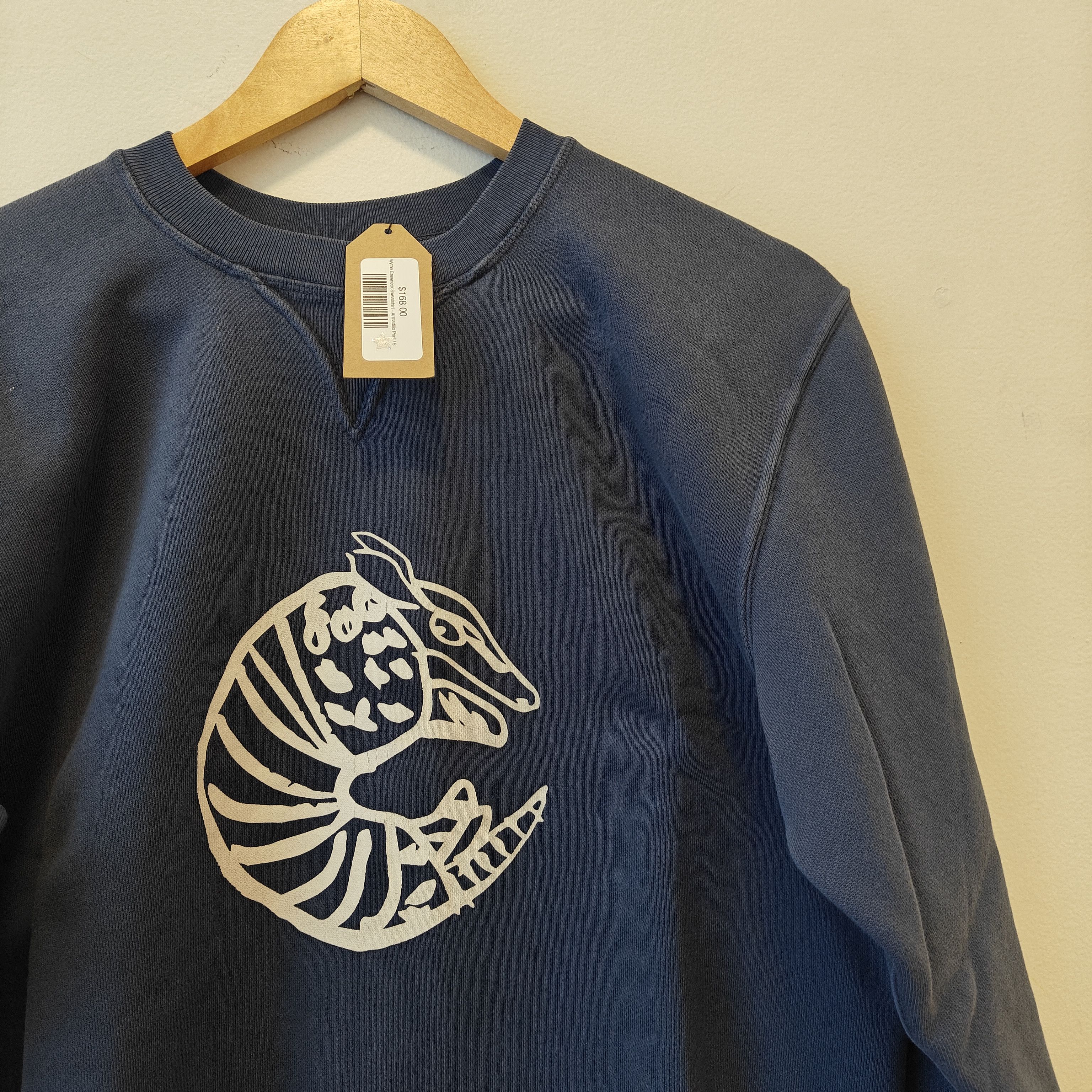 WYTHE NWT Wythe crewneck sweater, armadillo $168 Size US S / EU 44-46 / 1 - 4 Thumbnail