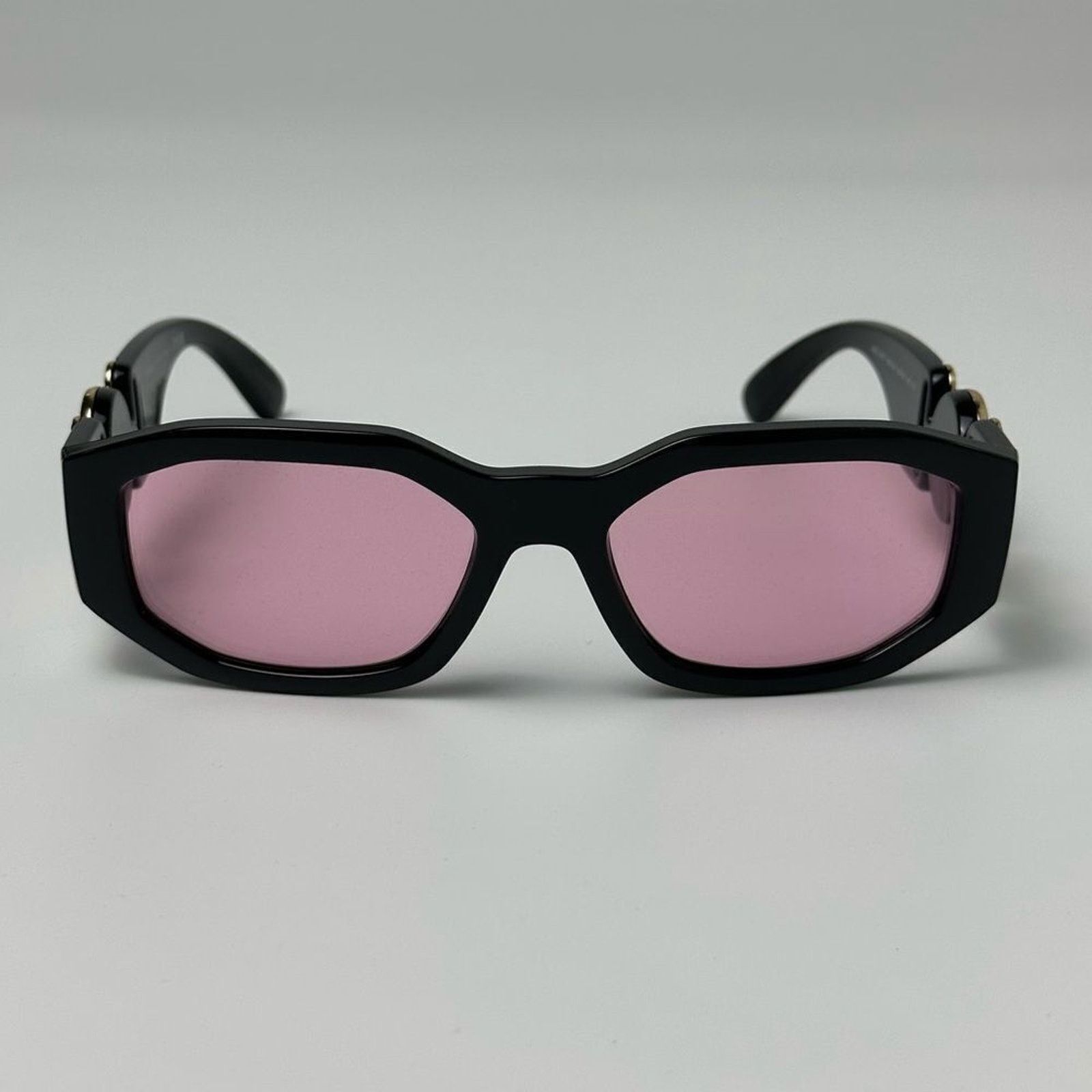 Versace BRAND NEW VERSACE VE4361 GB1/84 Black Pink Unisex Sunglasses Size ONE SIZE - 4 Thumbnail