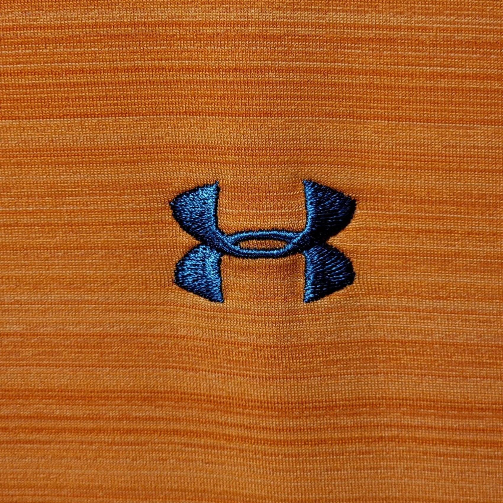 Under Armour Under armour Polo Shirt Mens L Orange Golf Performance Colorful Heat Gear Loose Size US L / EU 52-54 / 3 - 4 Thumbnail