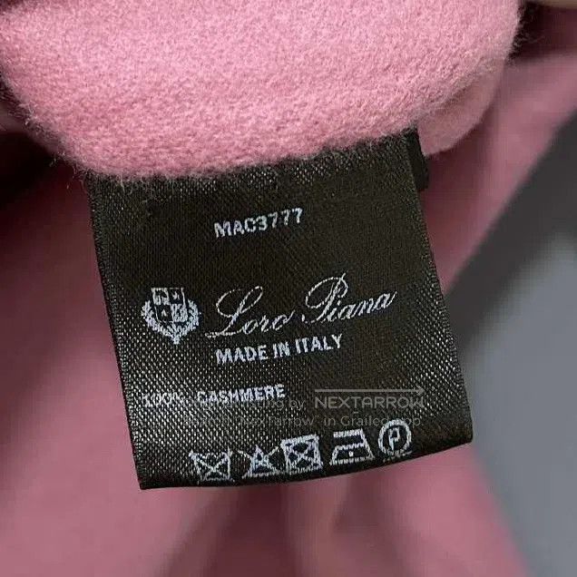 Loro Piana Loro Piana Pink Neck Warmer Double-Faced Cashmere Cloak Ja Size S / US 4 / IT 40 - 5 Thumbnail
