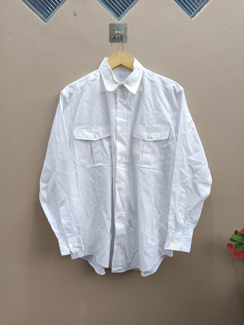 Yohji Yamamoto Yohji Yamamoto double pocket shirt Size US XL / EU 56 / 4 - 1 Thumbnail