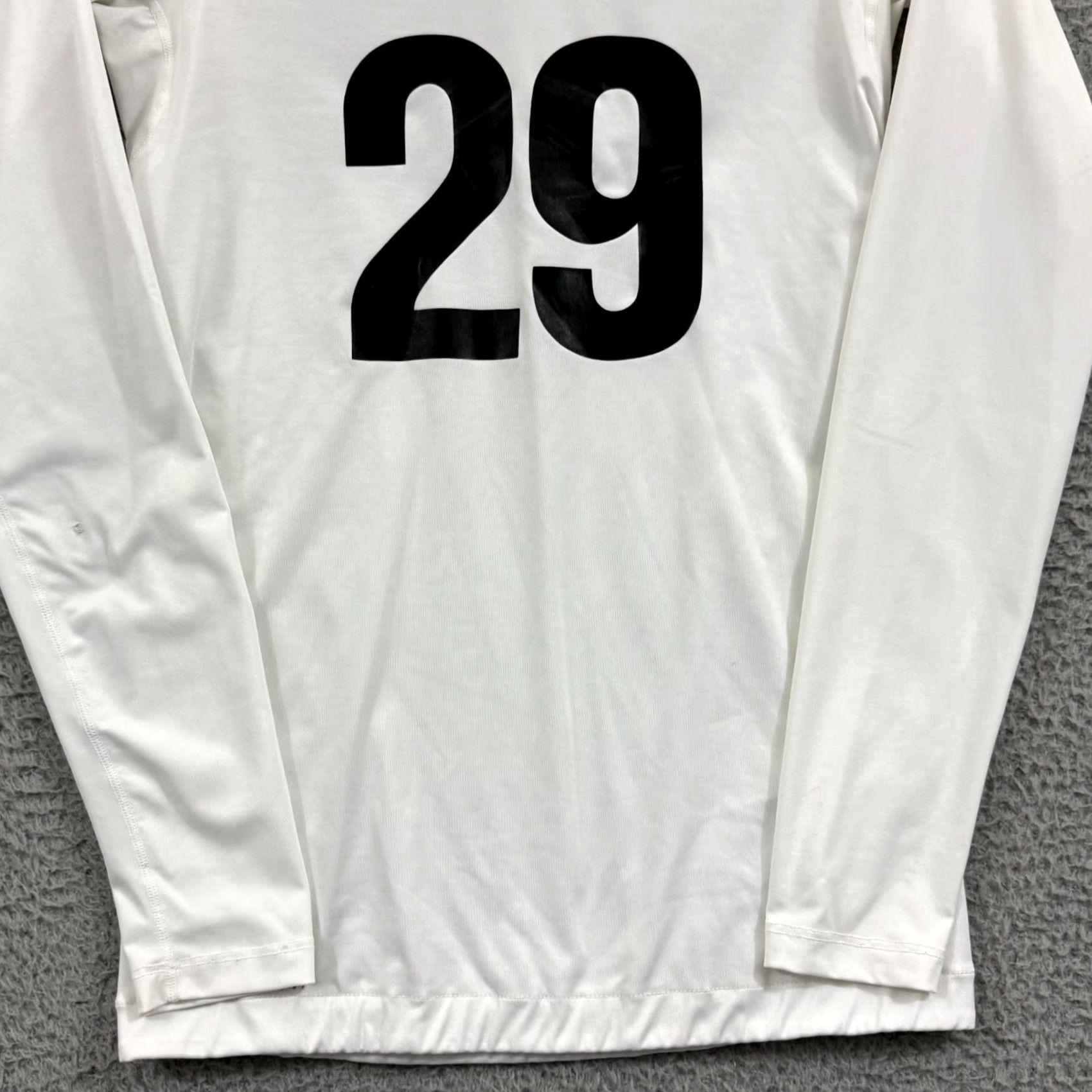 Nike Nike Pro DriFIT Shirt Womens Medium White Long Sleeve Fitness Compression Sport Size M / US 6-8 / IT 42-44 - 2 Thumbnail