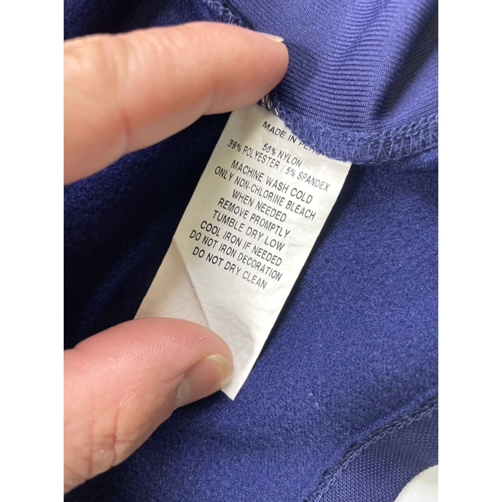 Vintage Greyson Mens Blue Golf 1/4 Zip Performance Pullover L Regular Lightweight Activewear Logo Mock Neck Size US L / EU 52-54 / 3 - 6 Thumbnail
