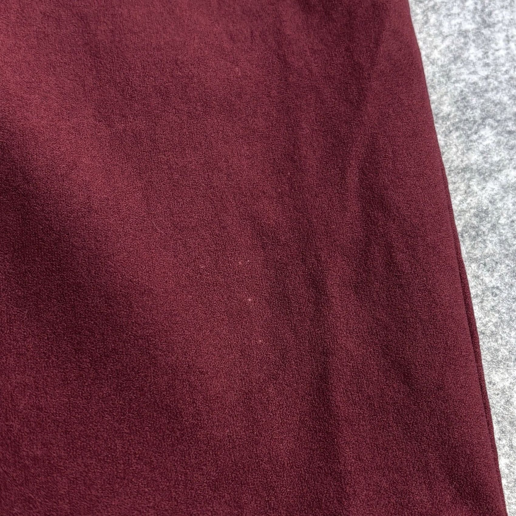 Vintage Voodoo Vixen Dress Sleeveless Burgundy Pencil Dress Womens Small New with Defects - Party Cocktail Formal Knee Length Vintage No Pattern Size S / US 4 / IT 40 - 4 Thumbnail