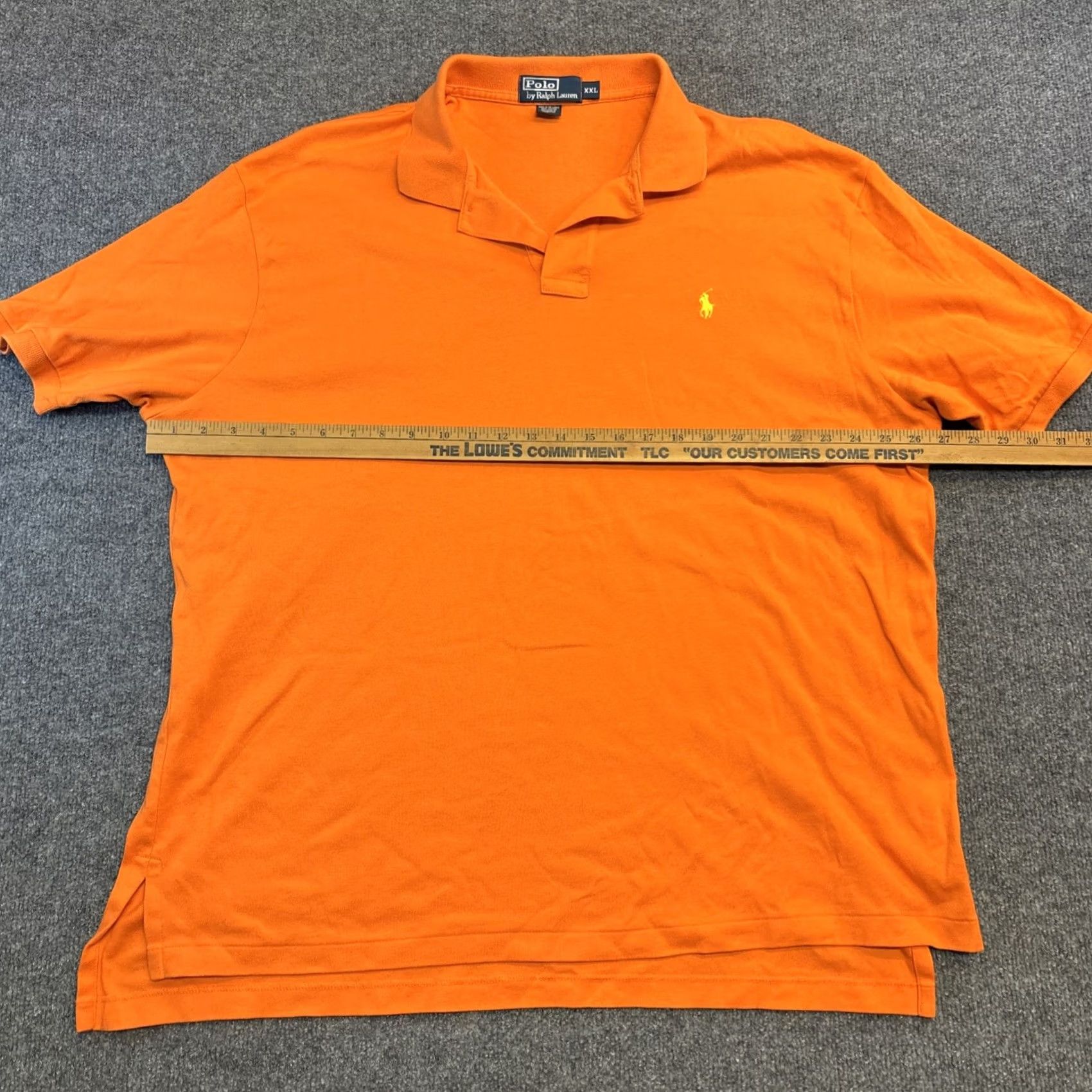 Polo Ralph Lauren Polo Ralph Lauren Polo Shirt Short Sleeve Button Solid Orange XXL Men’s Reg Size US XXL / EU 58 / 5 - 4 Thumbnail